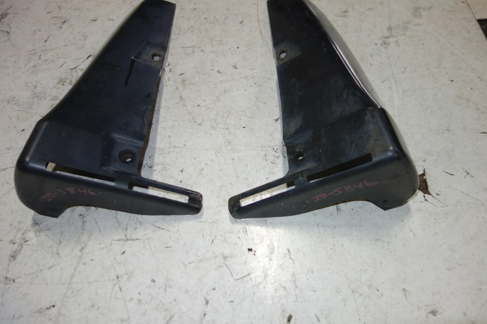 JDM Subaru Legacy Rear Bumper Spats Strakes Aero Guards 2005-2009