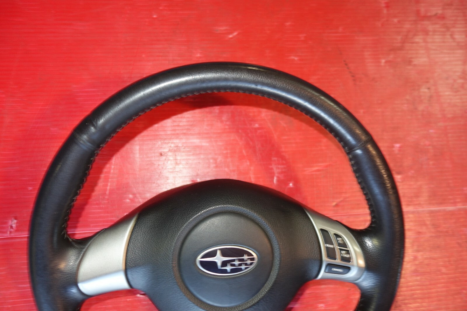 JDM Subaru Impreza WRX STi Forester Legacy Outback Steering Wheel & Hub #6202
