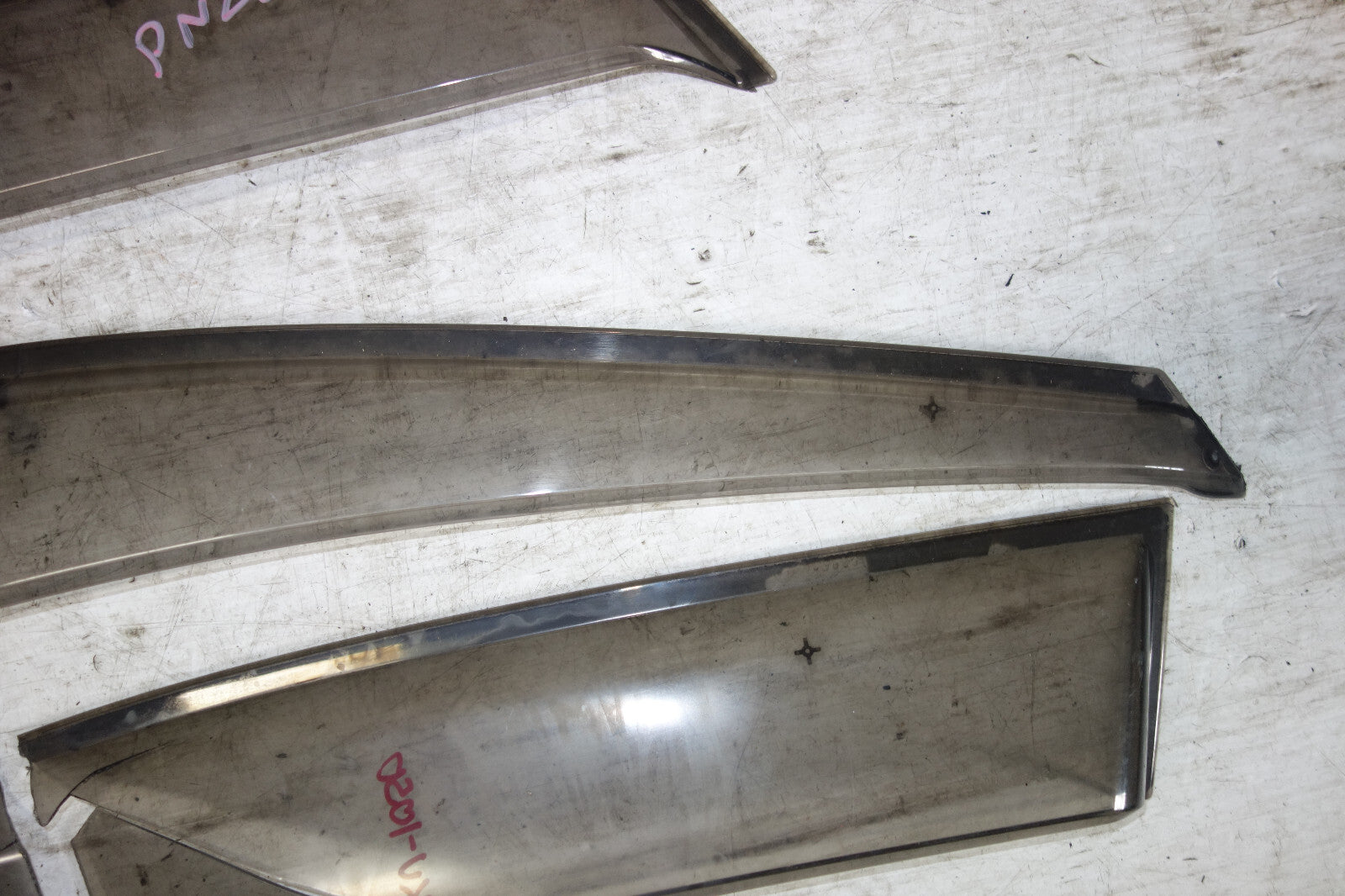 JDM Nissan Murano Genuine Window Visors Rain Guards 2003-2007 OEM