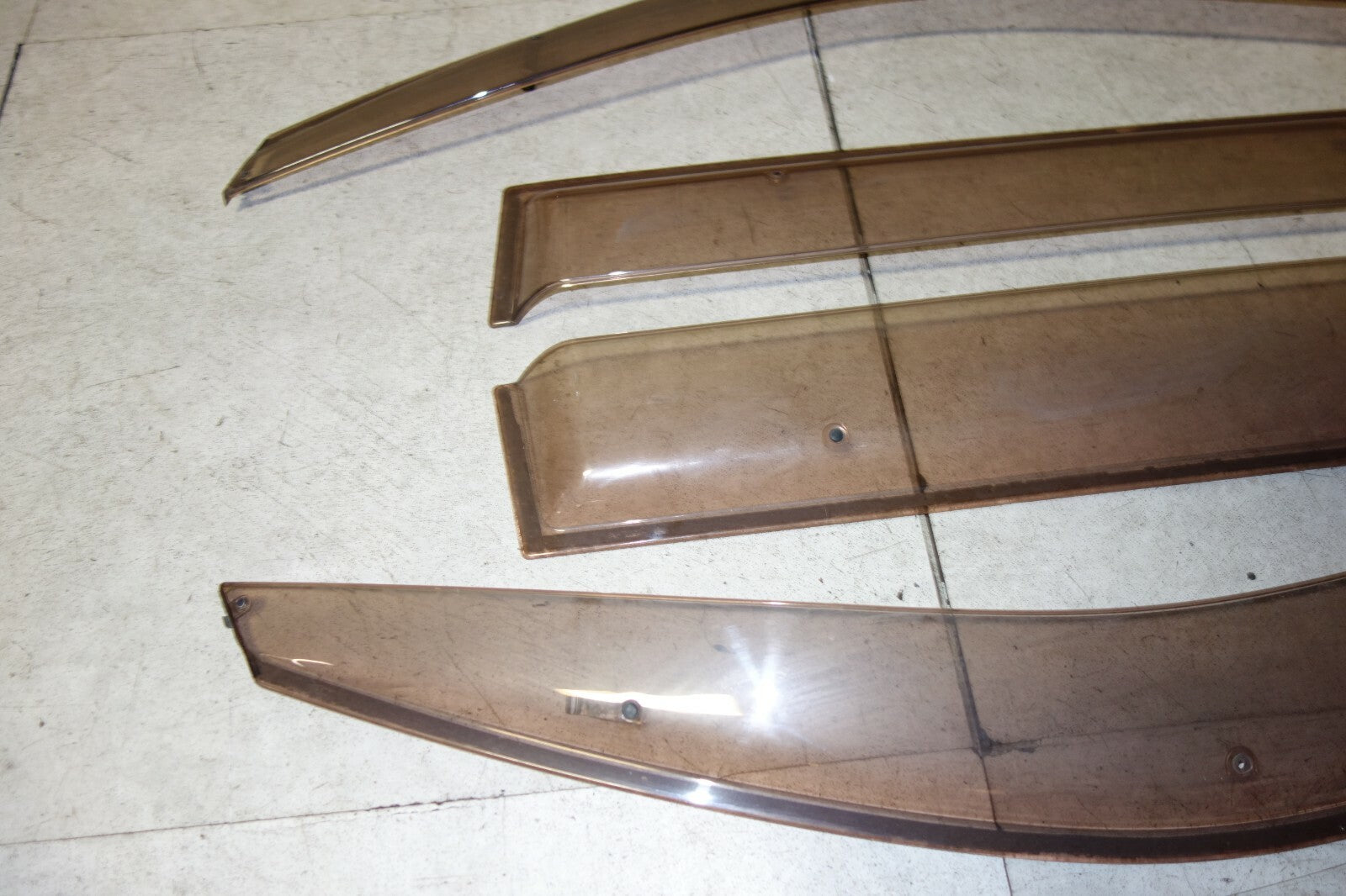 JDM Nissan X-Trail GT OEM PNT30 Window Visors Left & Right Japan 2000-2006