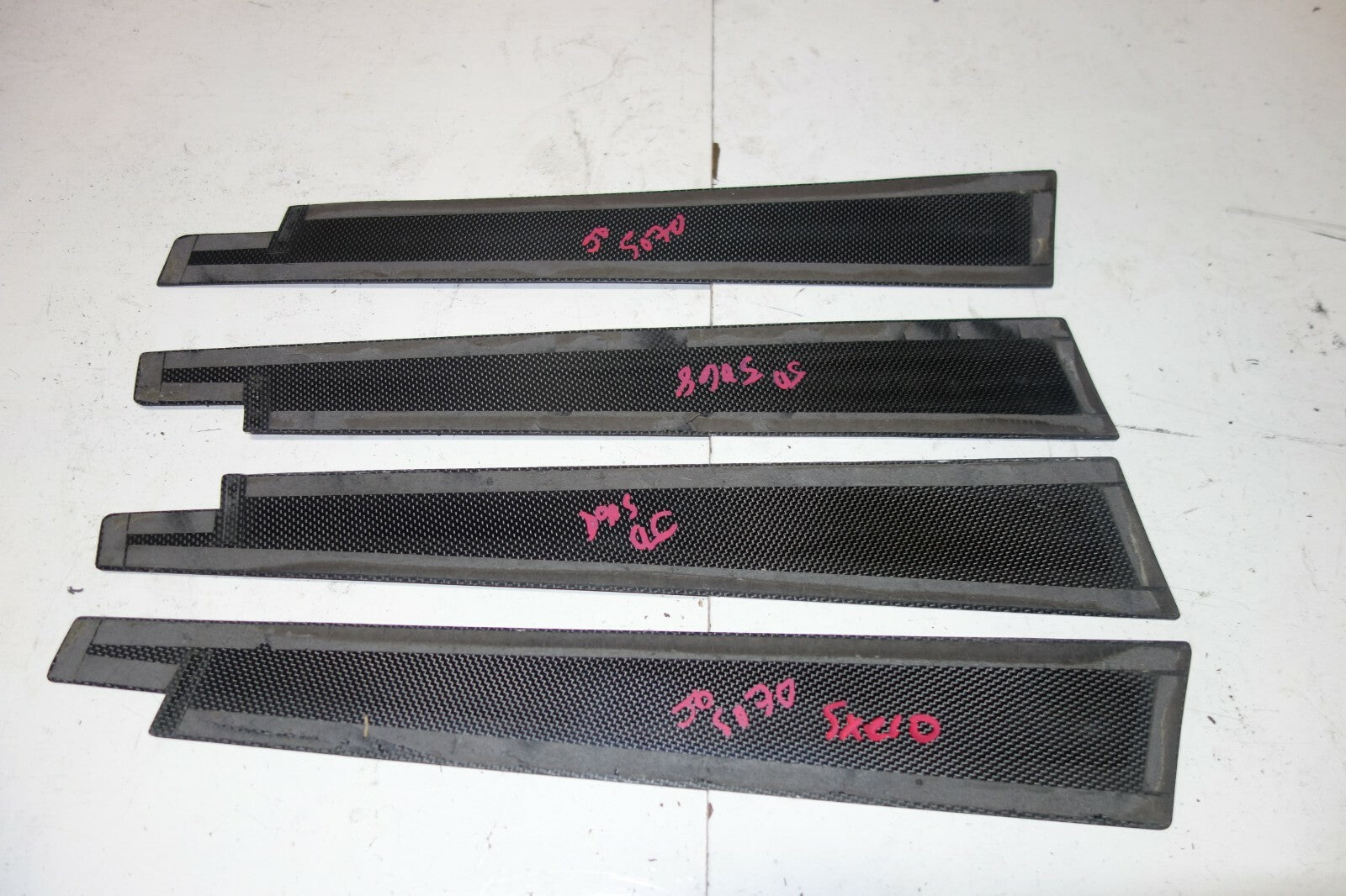 JDM Lexus IS300 Carbon Door Pillars Post Trim SXE10 2001-2005
