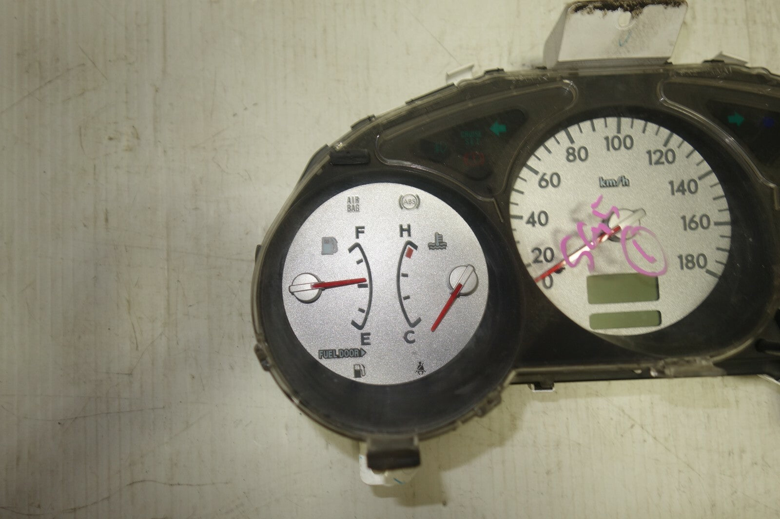 JDM 2003-2008 SUBARU FORESTER SG5  MANUAL 5 SPEED GAUGE CLUSTER  SPEEDOMETER