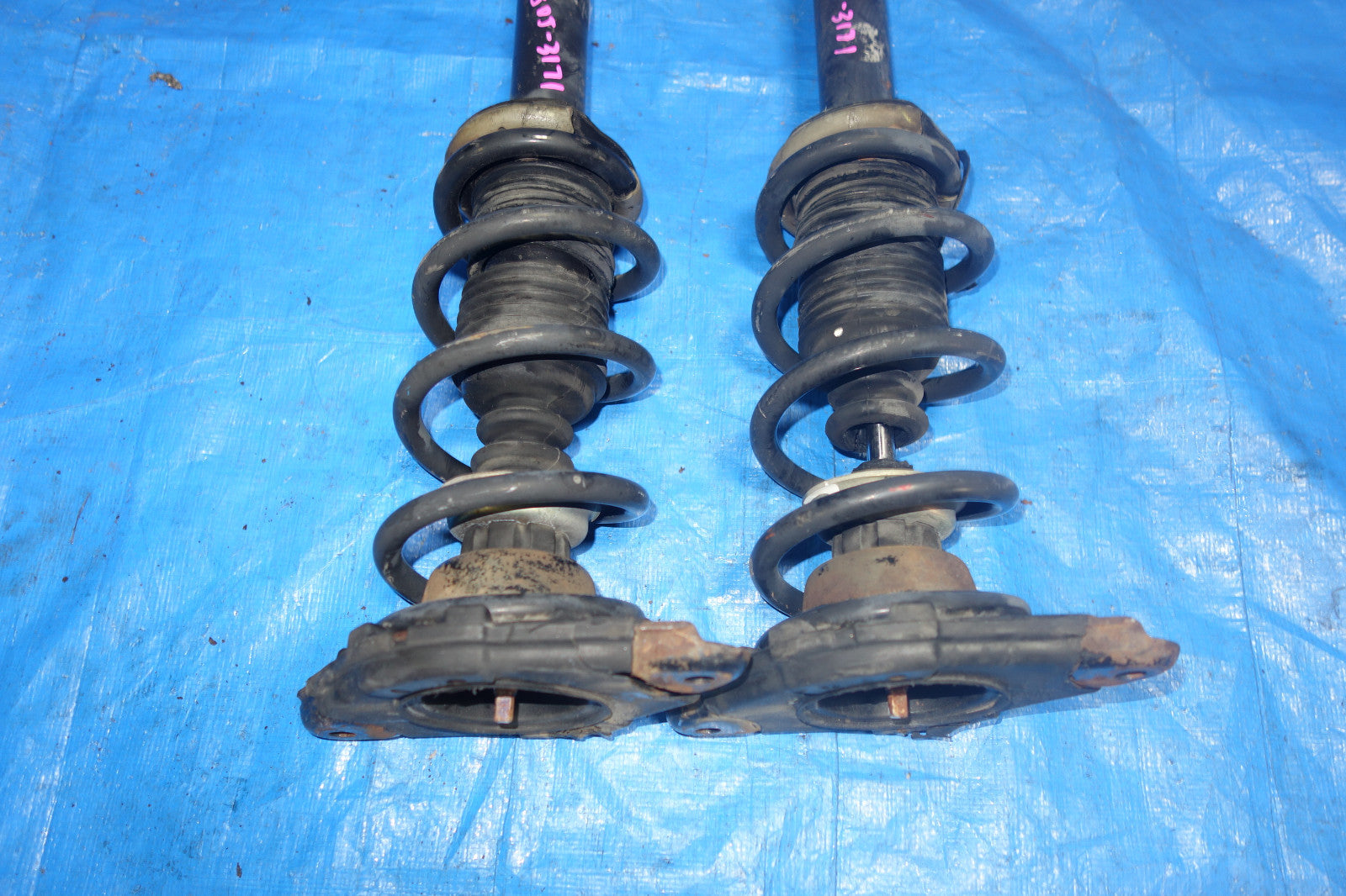 JDM Nissan Primera P12 OEM Rear Shocks Struts Springs Suspension Pair