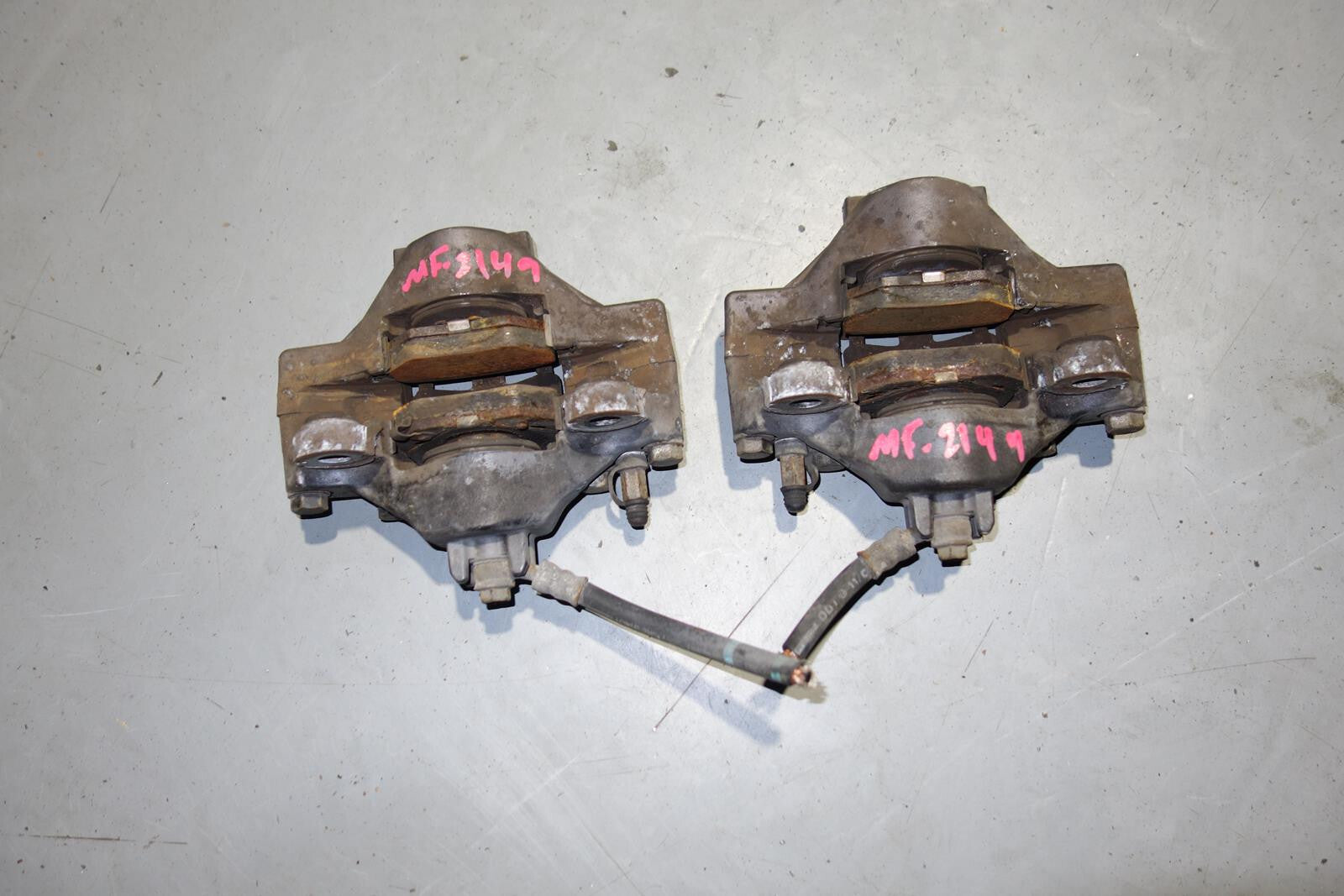 JDM Subaru Rear 2 Pots Piston Brake Calipers 2 Pot Impreza WRX Forester Legacy