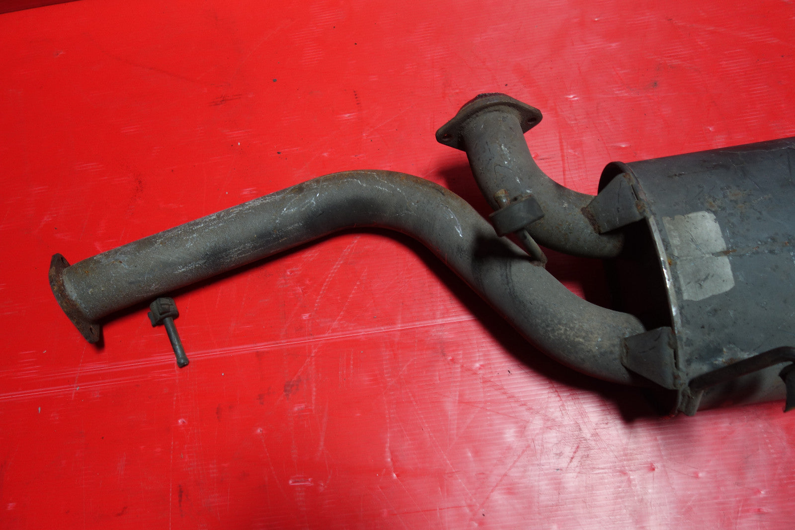 JDM Mitsubishi 3000gt GTO OEM Exhaust Muffler Single Tip Z16A 1991-1999 #2778