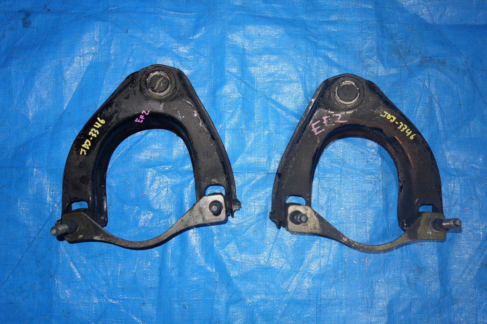 JDM Honda CRX / Civic OEM Front Upper Control Arms & Ball Joints EF 1988-1991