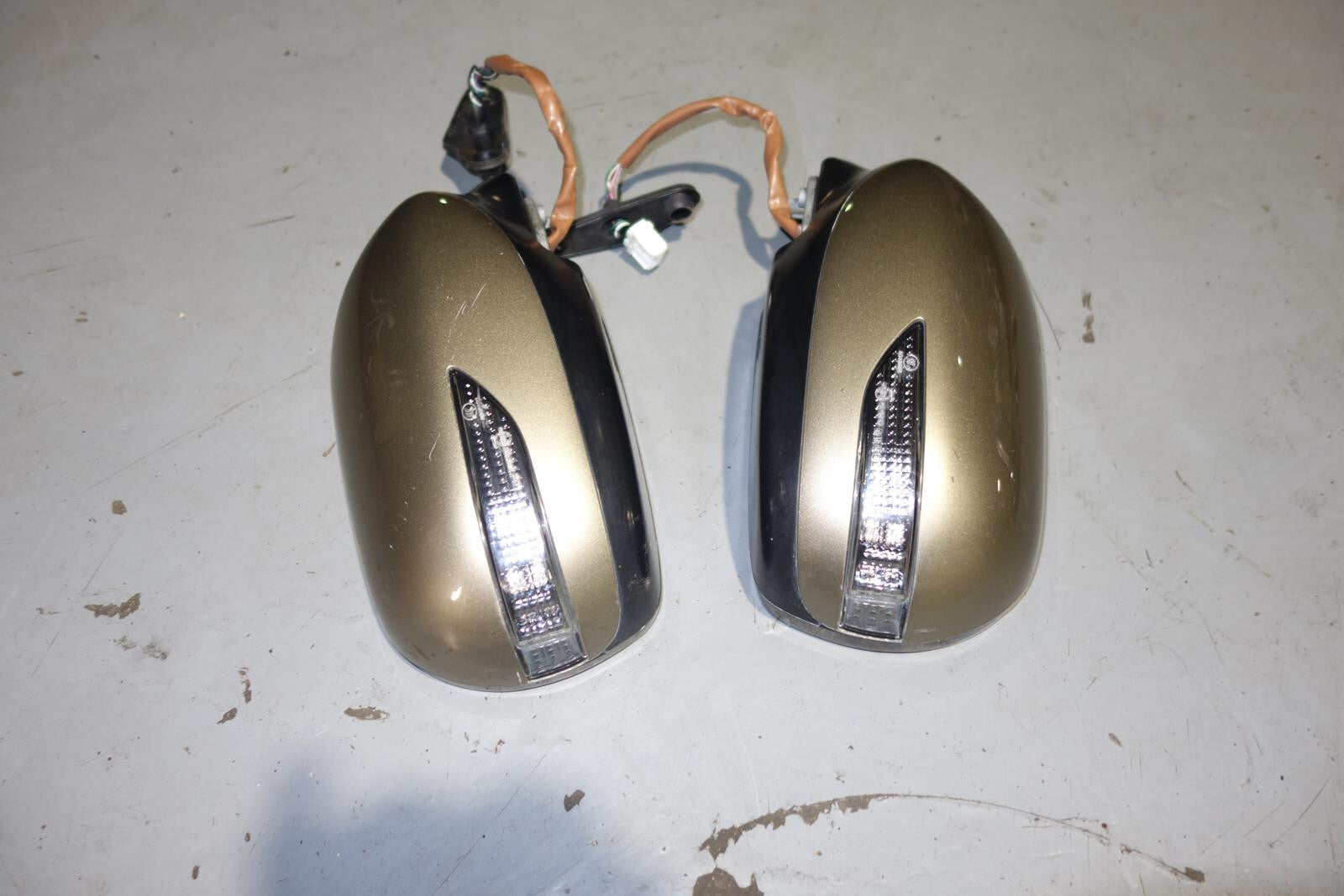 JDM Subaru Impreza WRX STi Mirrors GRB Power Folding Mirrors 2008-2014 OEM