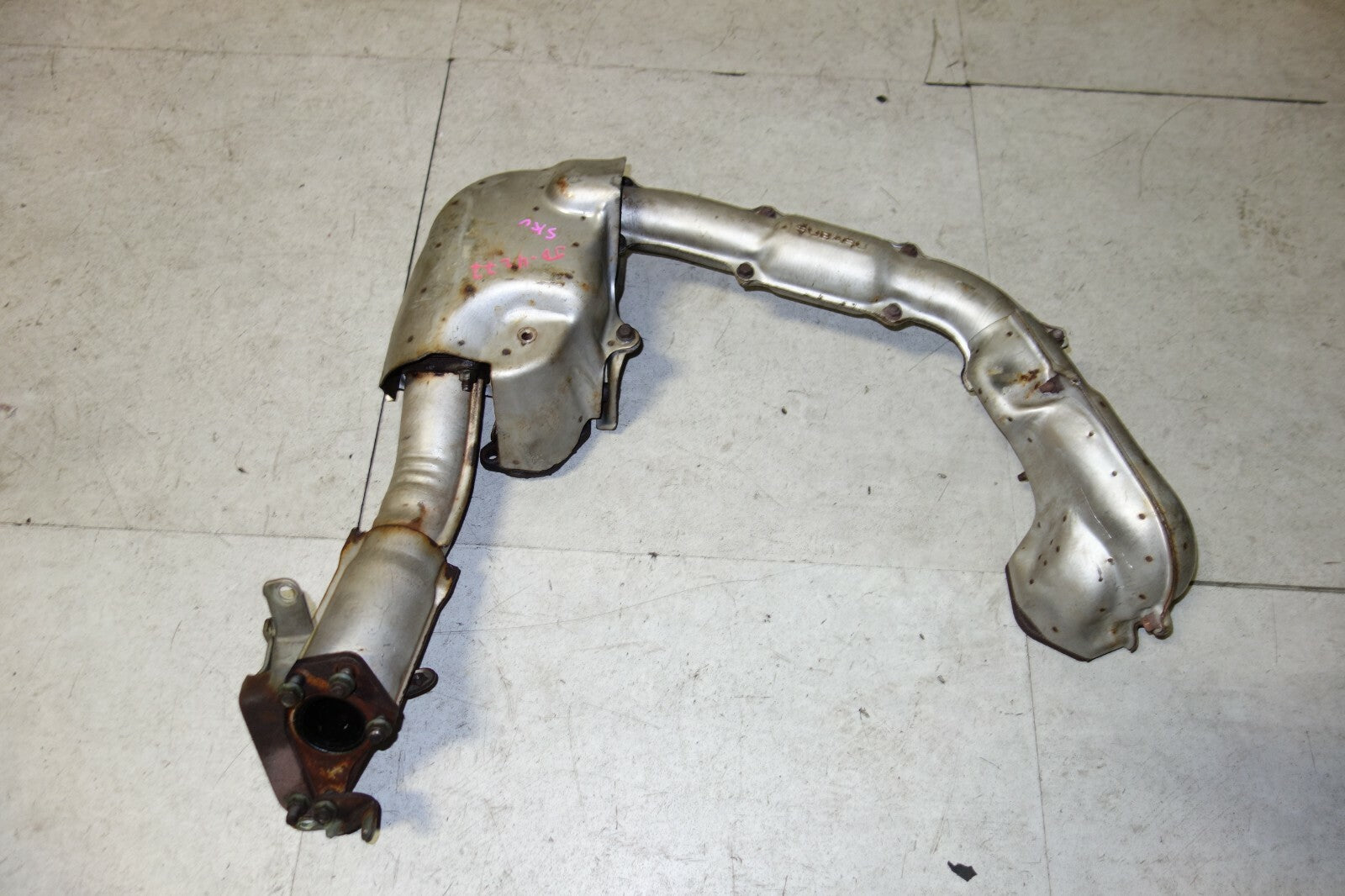 JDM Subaru impreza WRX STI EJ207 Exhaust Manifold Pipe Turbo Single Scroll VF30