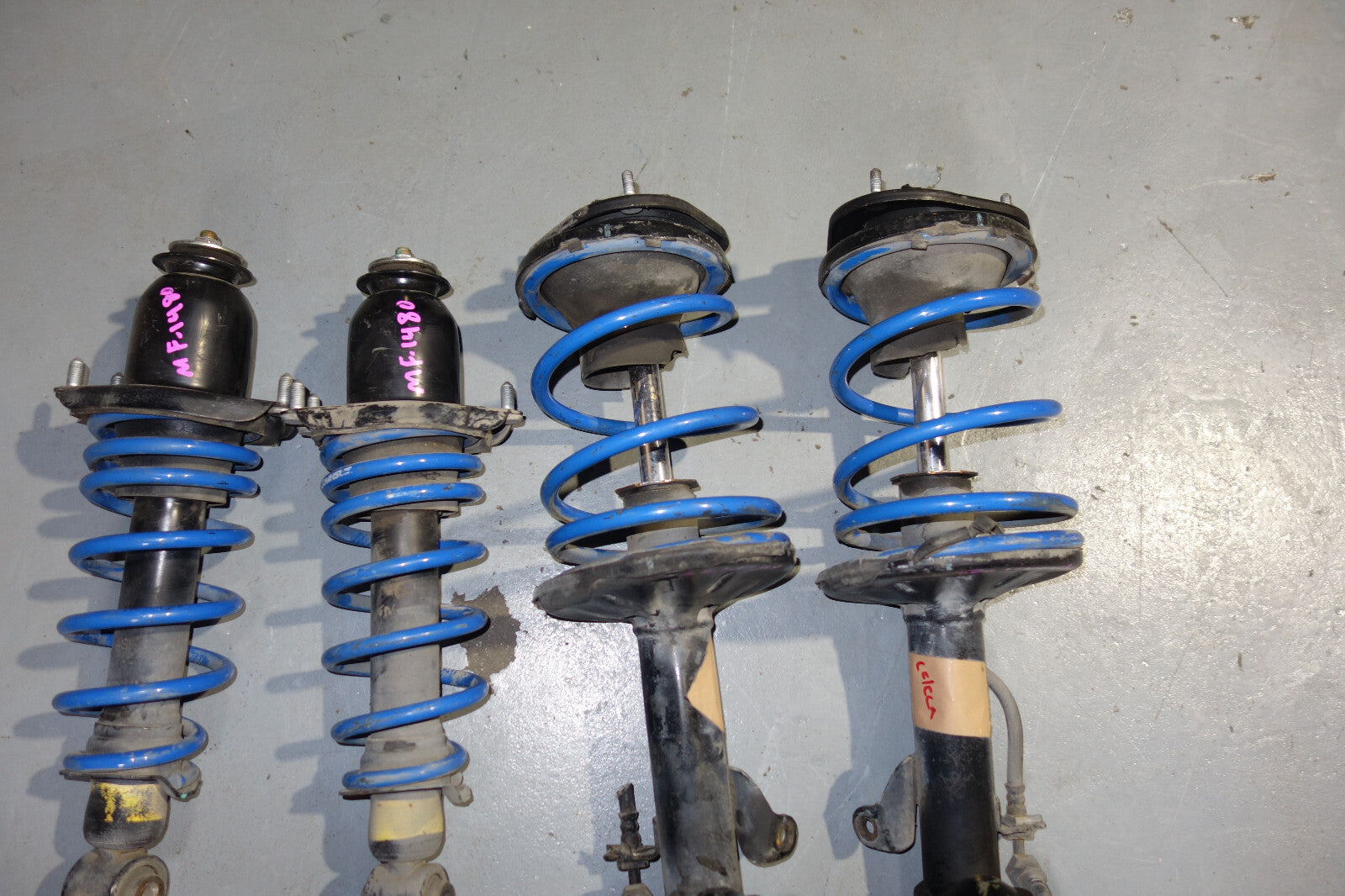 JDM Toyota Celica GTS Superstrut Shocks Coil Downsus Springs Struts ZZT231 00-05