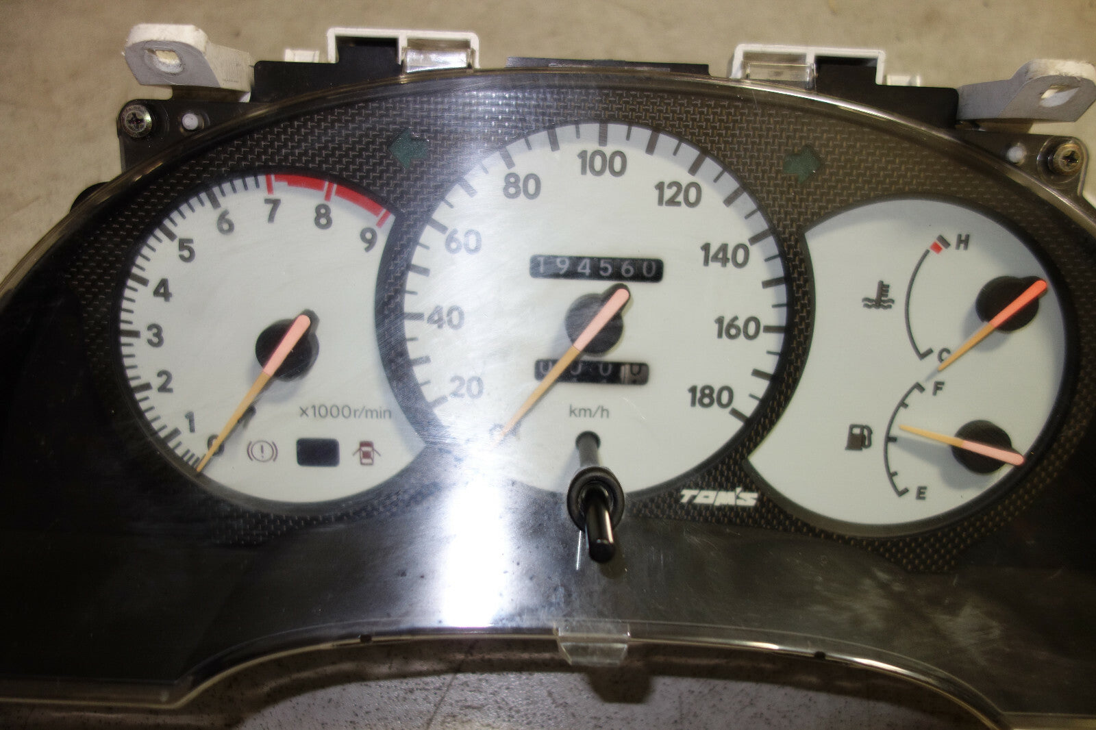 JDM Toyota Celica ST202 SS-III White Faced Gauge Cluster 5speed ST205 94-1999 MT
