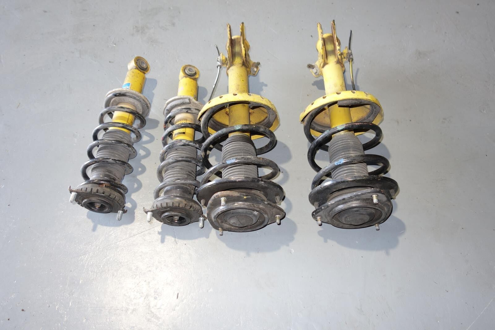 JDM Subaru Legacy Bilstein Yellow Shocks Struts Springs 2005-2009 MF-817