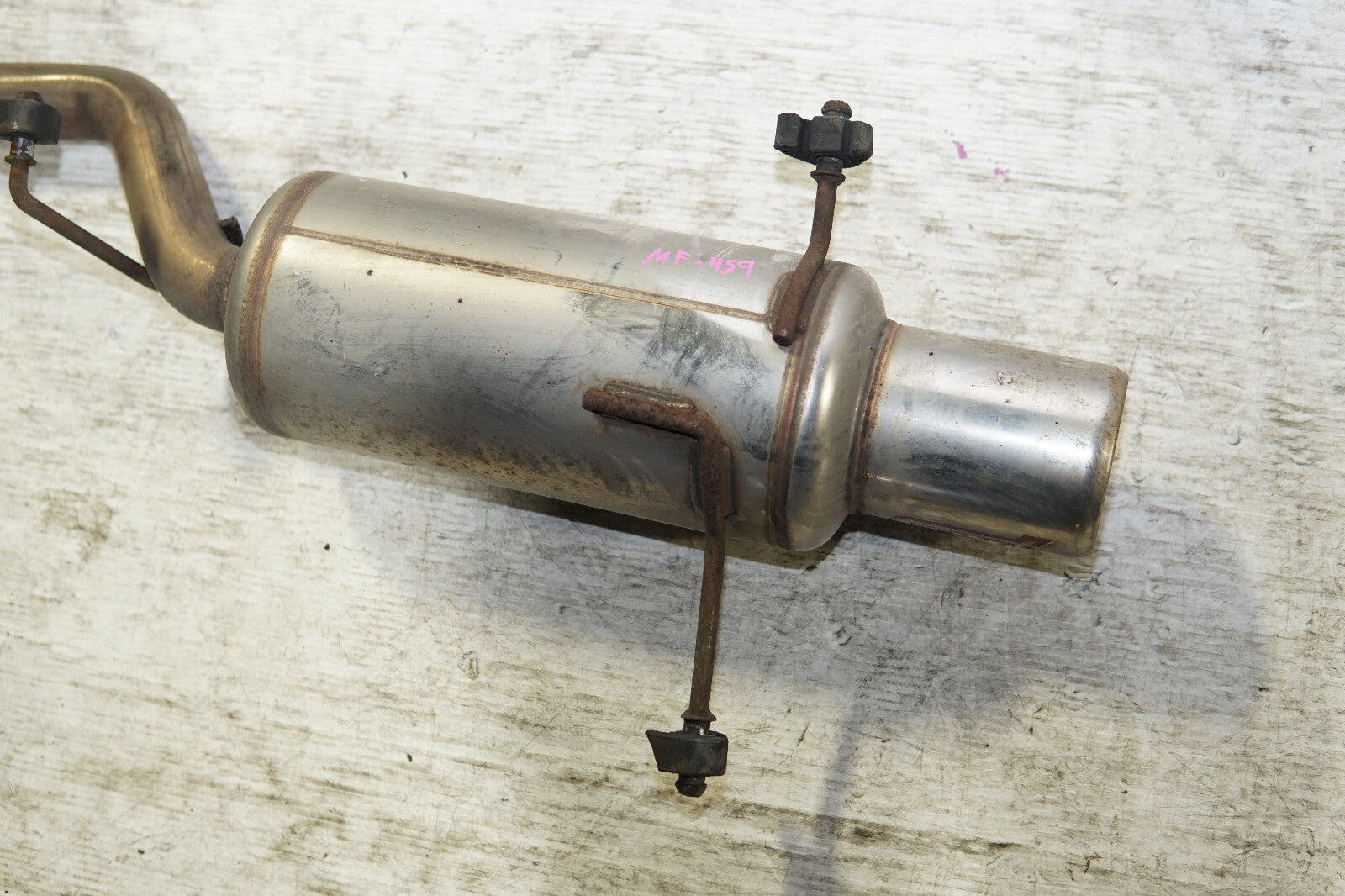 JDM Subaru Impreza WRX STi GENOME Exhaust Muffler Rare GDA GDB 2000-2007 GGA GGB