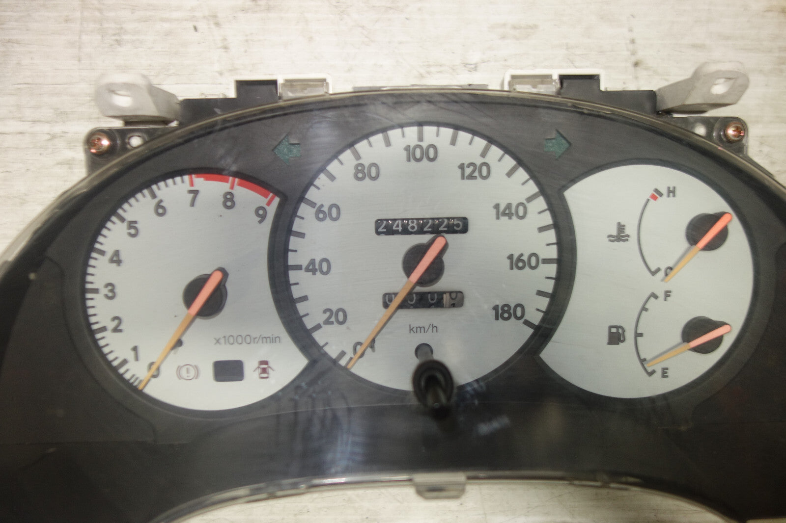 JDM Toyota Celica ST202 SS-III White Faced Gauge Cluster 5speed ST205 94-1999 MT