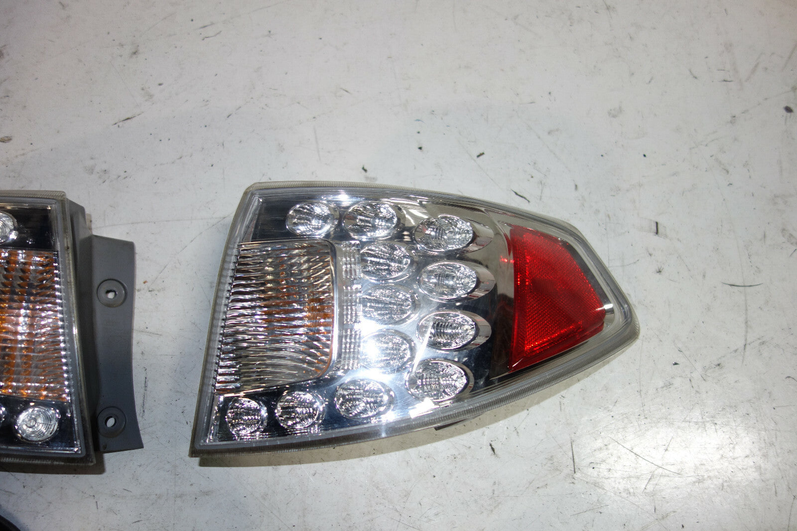 JDM Subaru Impreza WRX STi Hatchback OEM Tail Lights Lamps Pair 2008-2014