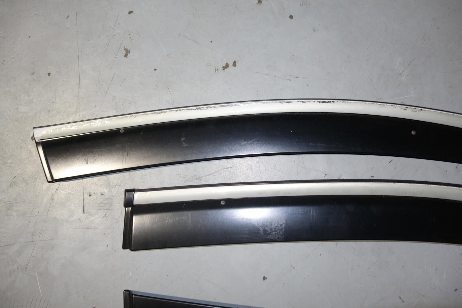 JDM Acura TSX Visors CU2 4 Door Sedan Window Visor Rain Guards 2009-2014 CU2