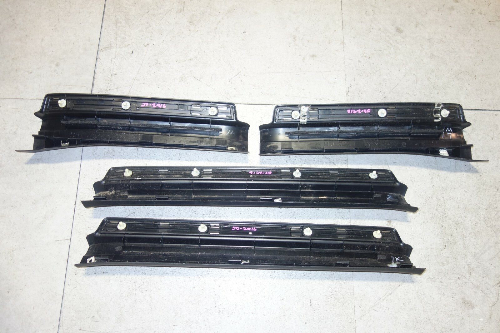 JDM 2001-2006 TOYOTA LEXUS LS430 CELSIOR UCF30 OEM DOOR SILLS SCUFF PLATES UCF31