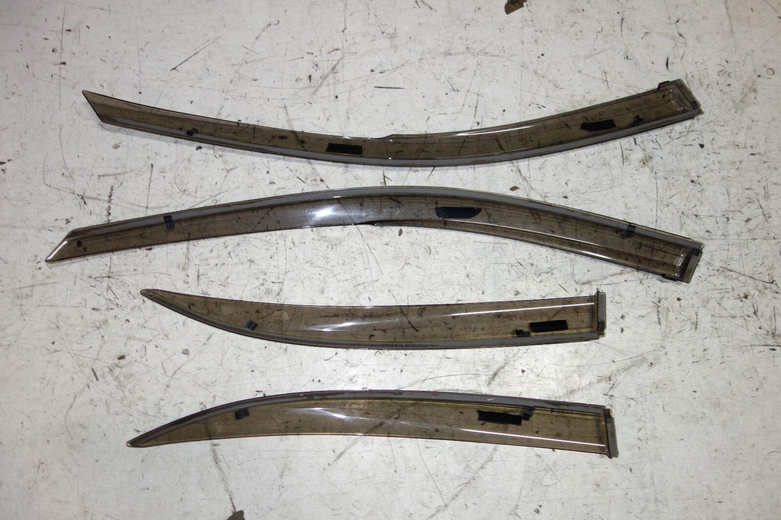 JDM Acura RL OEM Mugen Window Visors Rain Guards 2005-2008 Honda Legend KB1