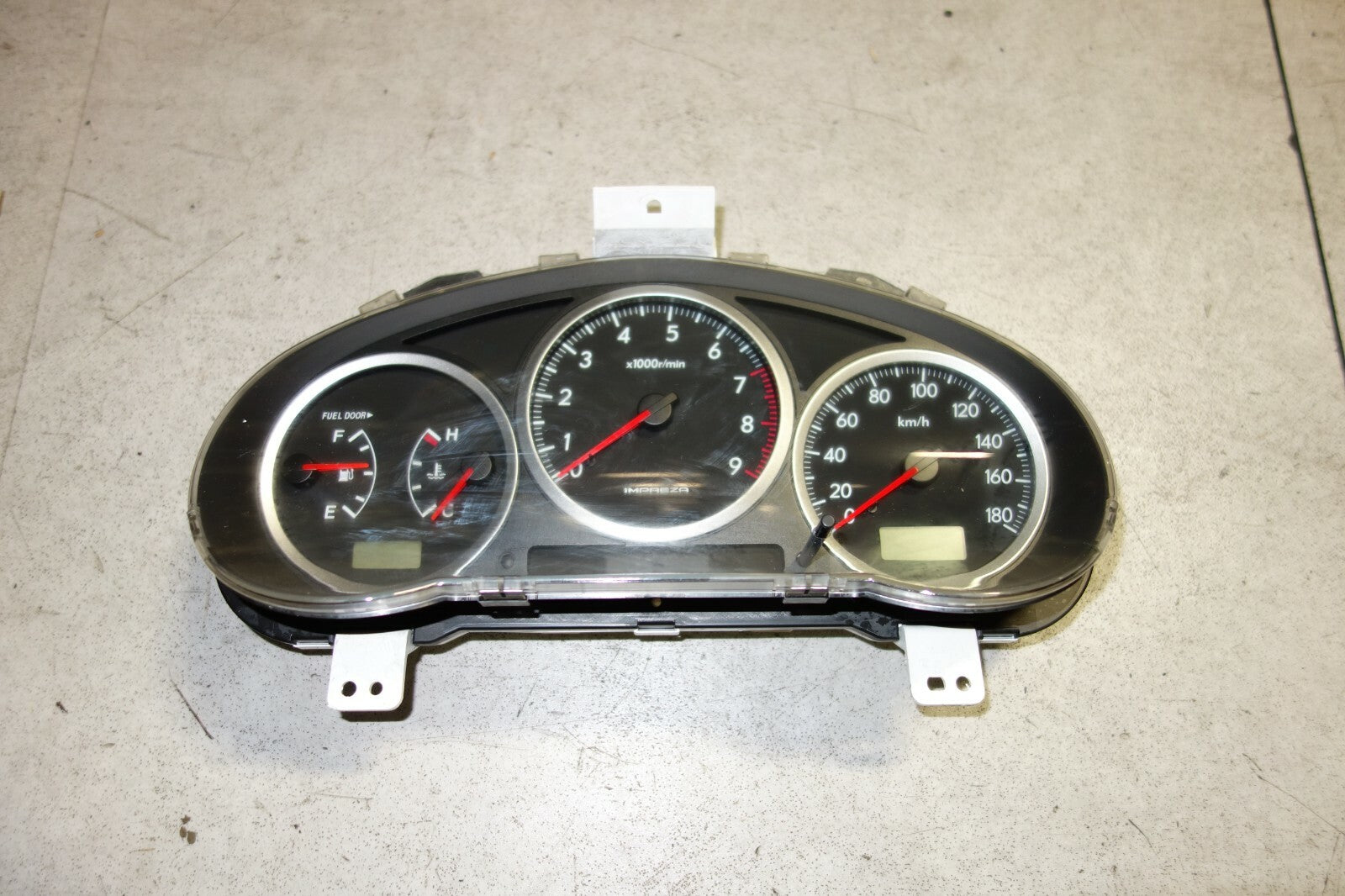 JDM 2004-2007 SUBARU IMPREZA WRX V8 V9 5SPEED MANUAL GAUGE CLUSTER SPEEDOMETER