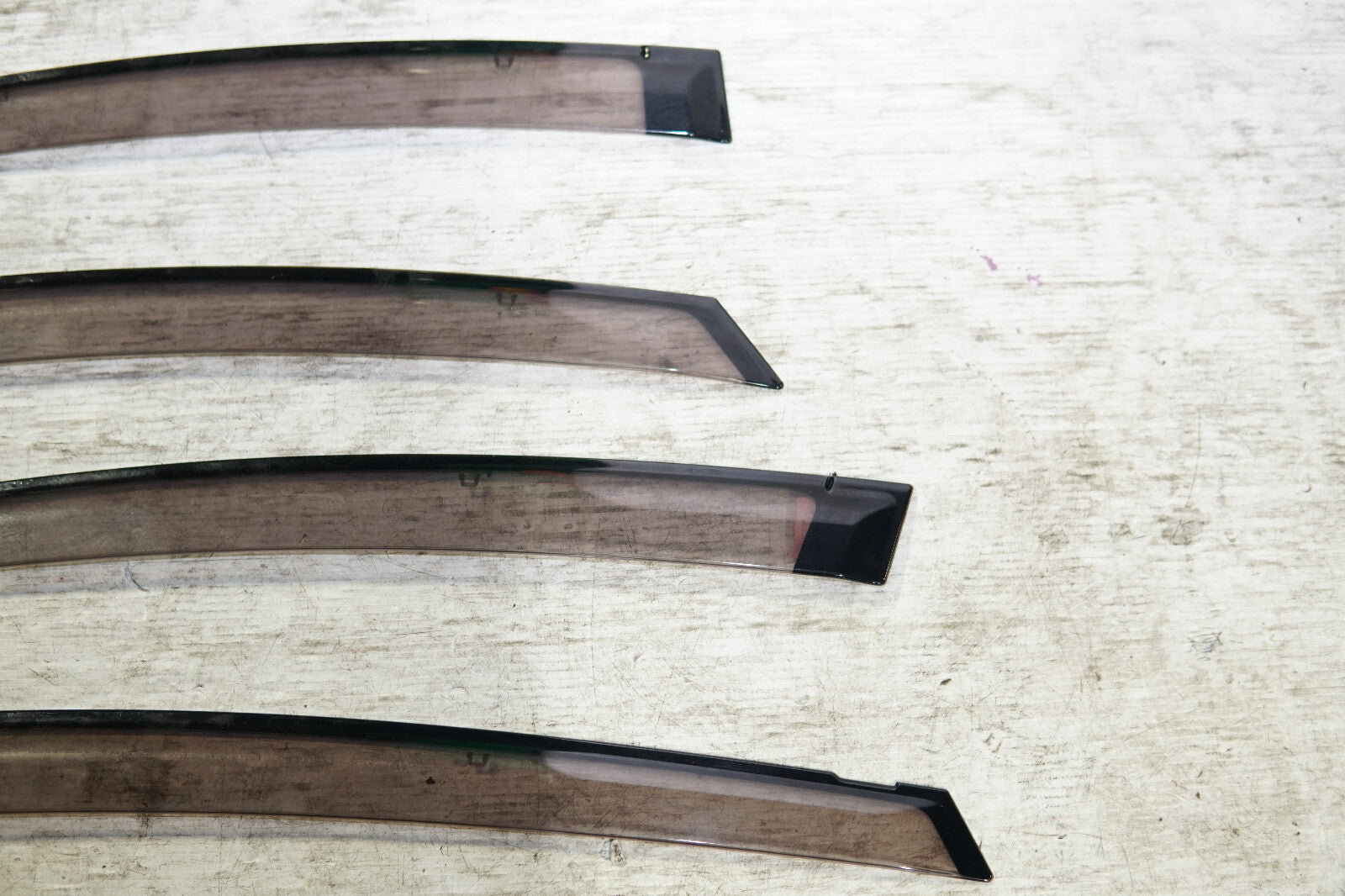 JDM Toyota Prius Window Visors RainGuards Left & Right 2010-2015 ZVW30 Japan