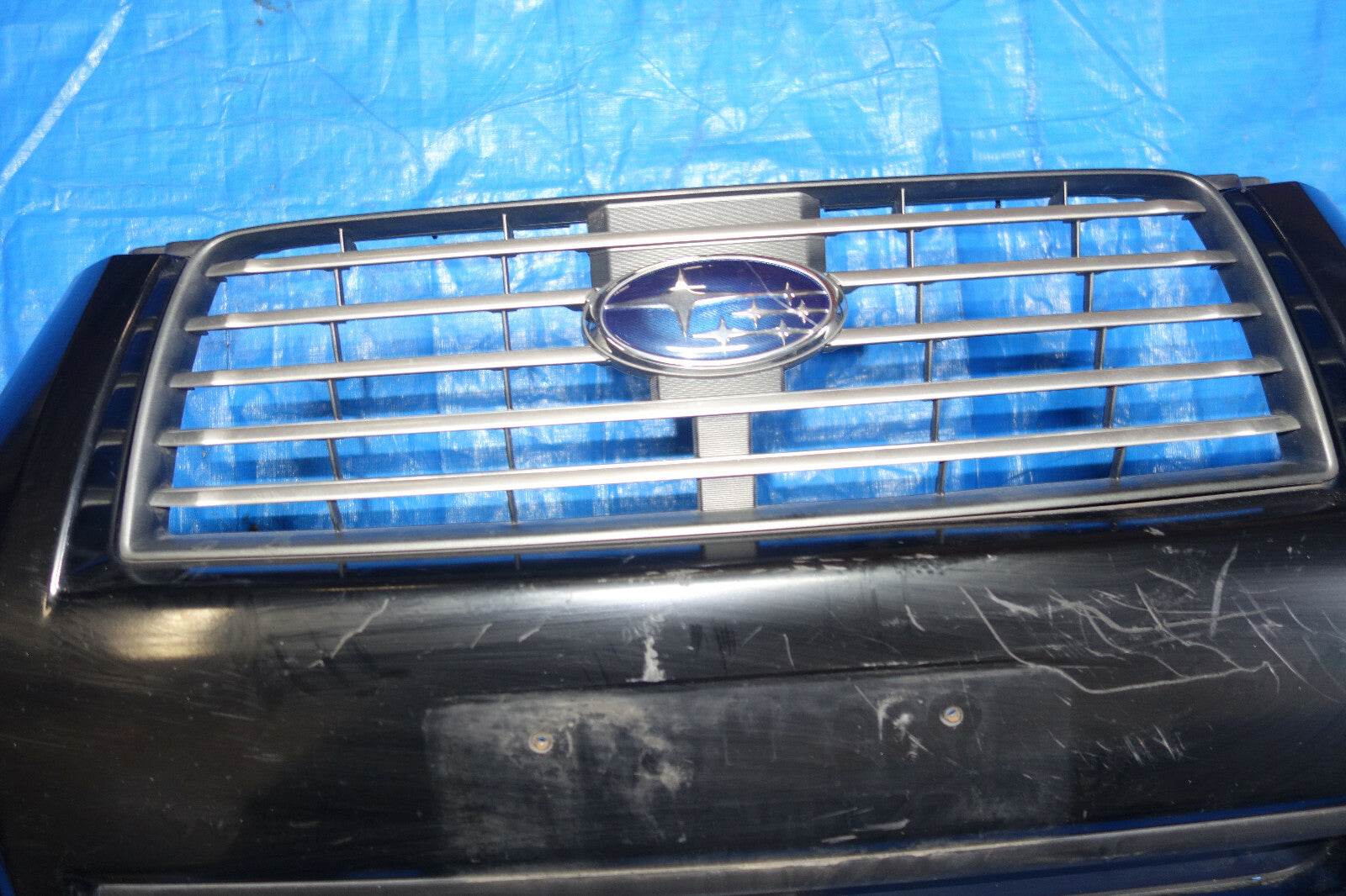 JDM Subaru Forester Front Bumper Fog Lights Grille 2006-2008 SG5