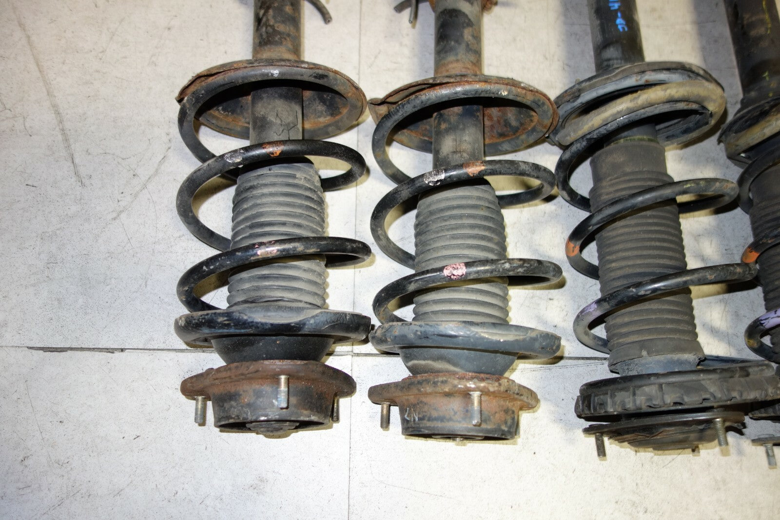 Subaru Impreza WRX Genuine Shocks Struts Coil Springs Suspension Low Miles 02-03