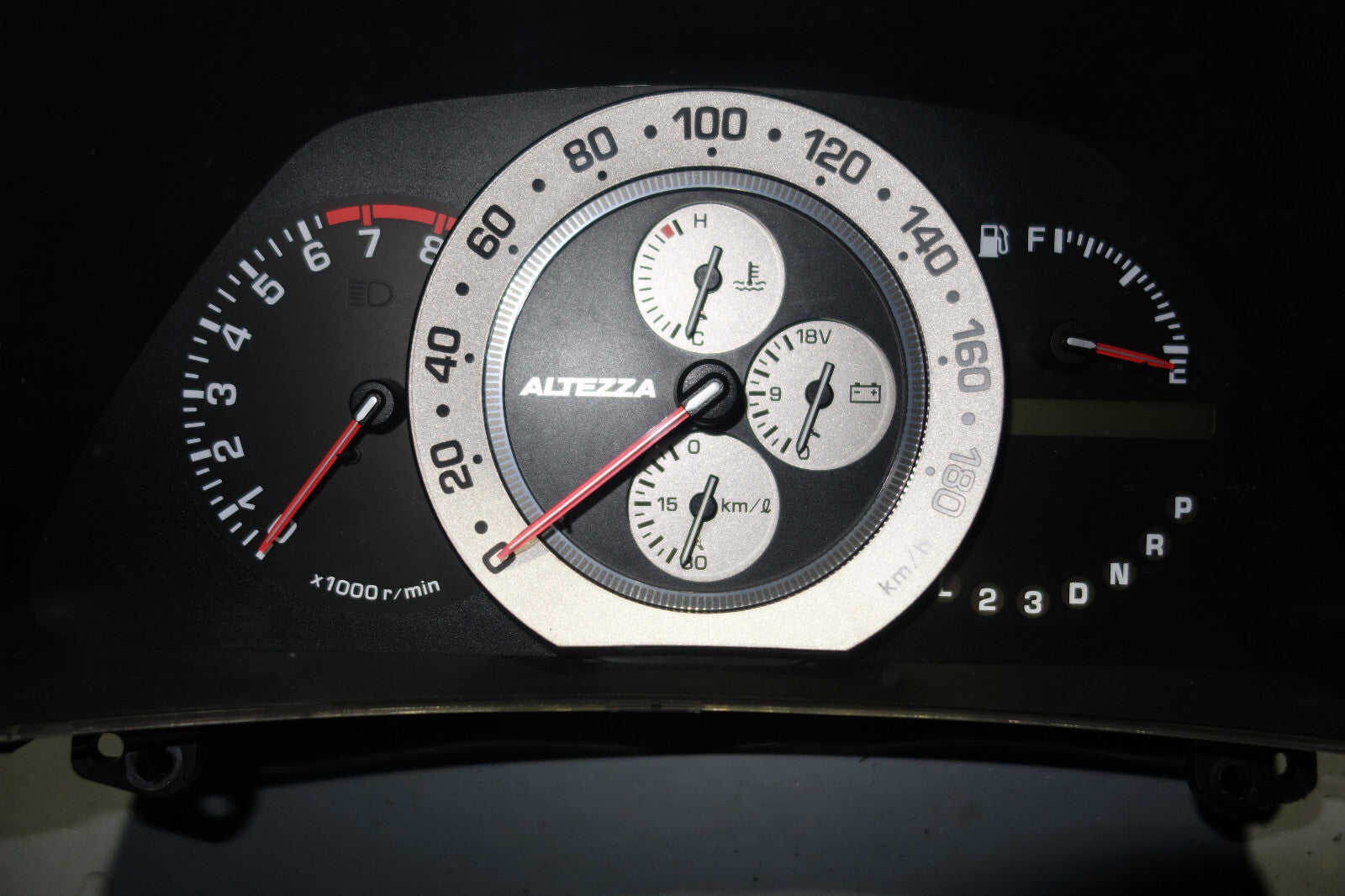 JDM Toyota Altezza Gauge Cluster Lexus IS300 Automatic 2001-2005 Speedometer