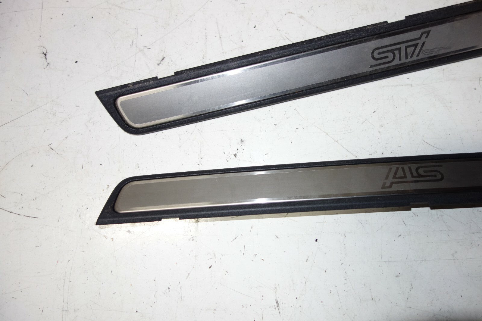 JDM Subaru Impreza WRX STI Door Sills Interior Scuff Plates 2008-2014 GRB