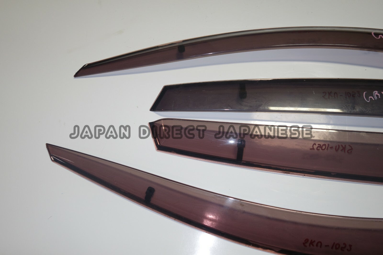 Subaru Impreza STi Hatch Window Visors Rain Guards JDM Rare GRB 2008-2014