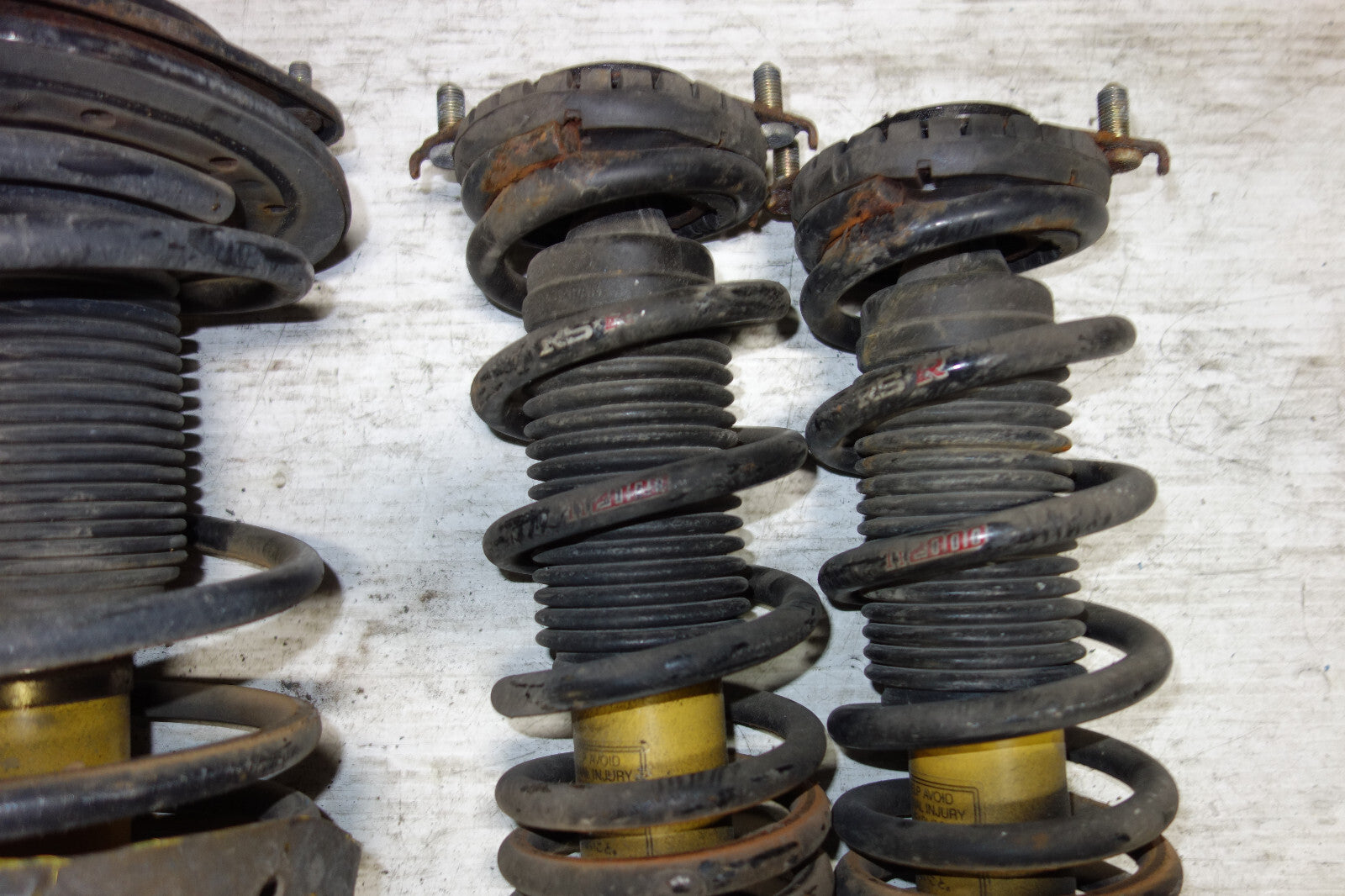 JDM Subaru Legacy BILSTEIN Shocks Struts RS-R Coil Springs 2005-2009 Outback