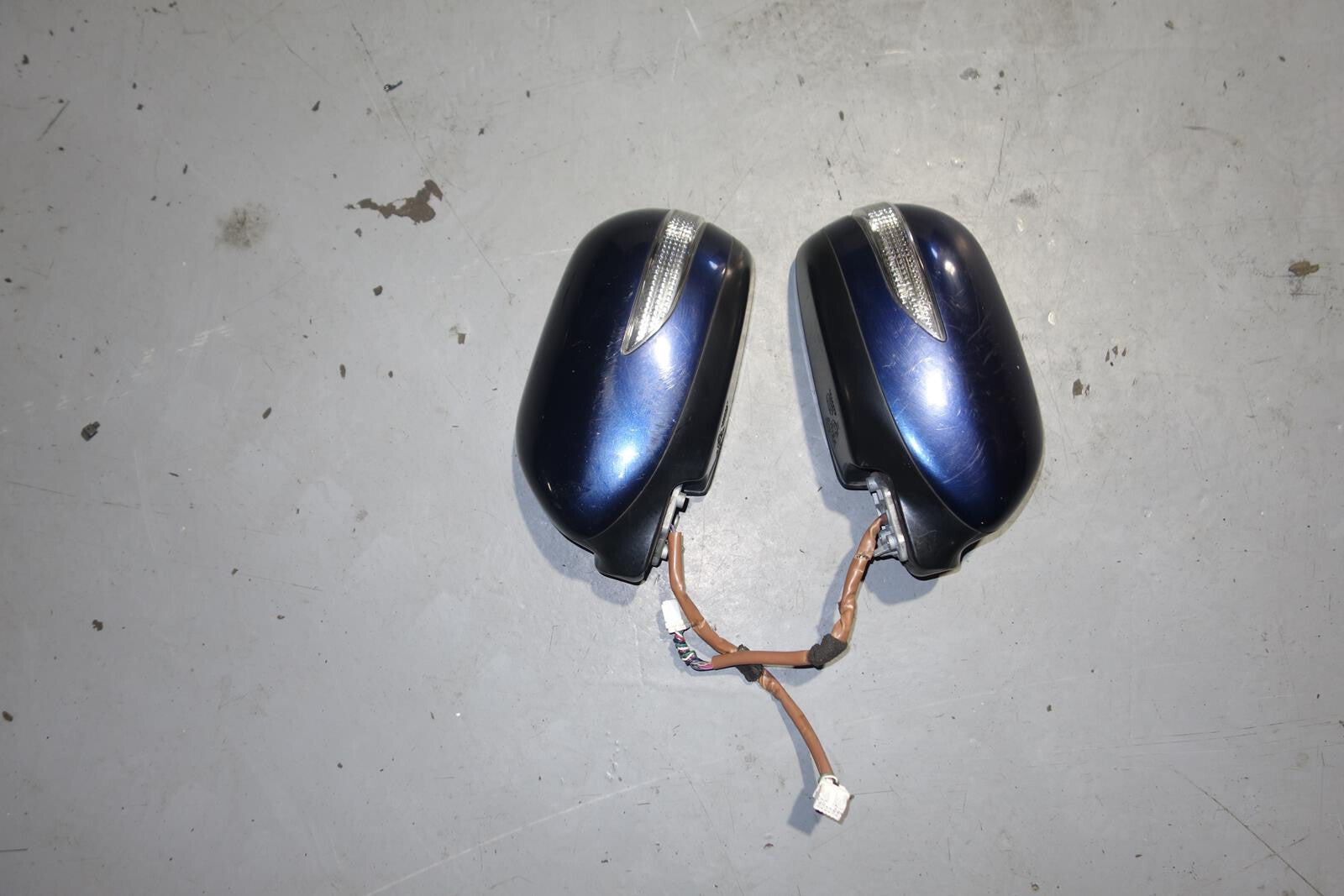 JDM Subaru Impreza WRX STi Mirrors GRB Power Folding Mirrors 2008-2014 OEM