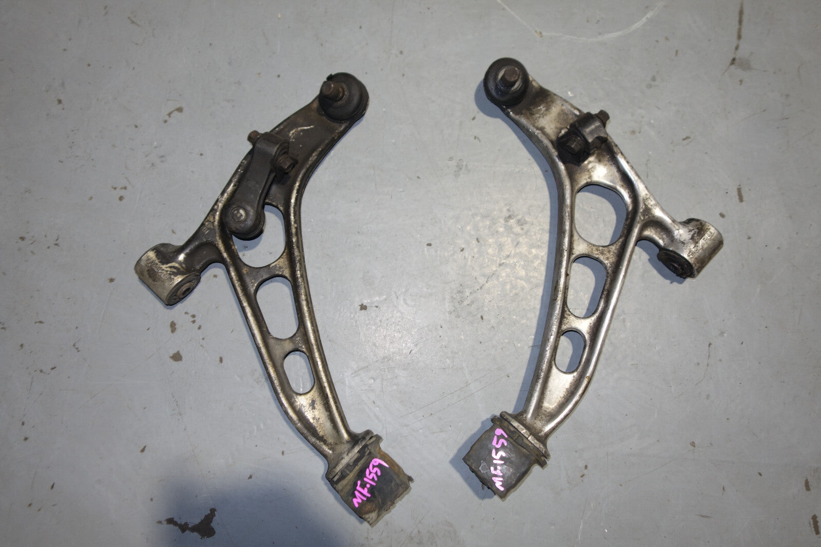 JDM Mazda RX-7 RX7 FC3S Aluminum Front Lower Control Arms Pair LH RH 1987-1992