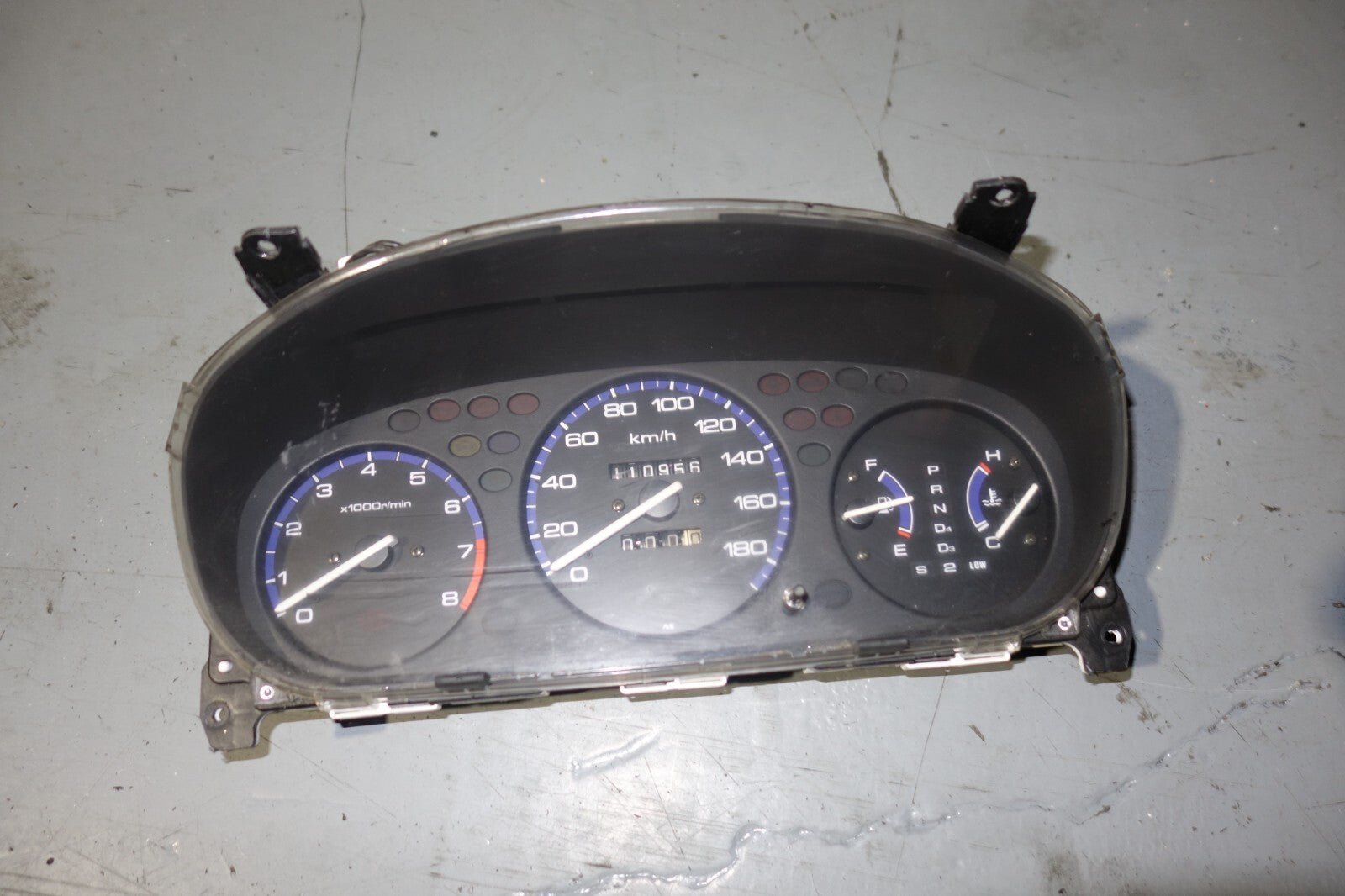 JDM 96-2000 HONDA CIVIC DOMANI ACURA 1.6 EL GAUGE CLUSTER AUTOMATIC SPEEDOMETER