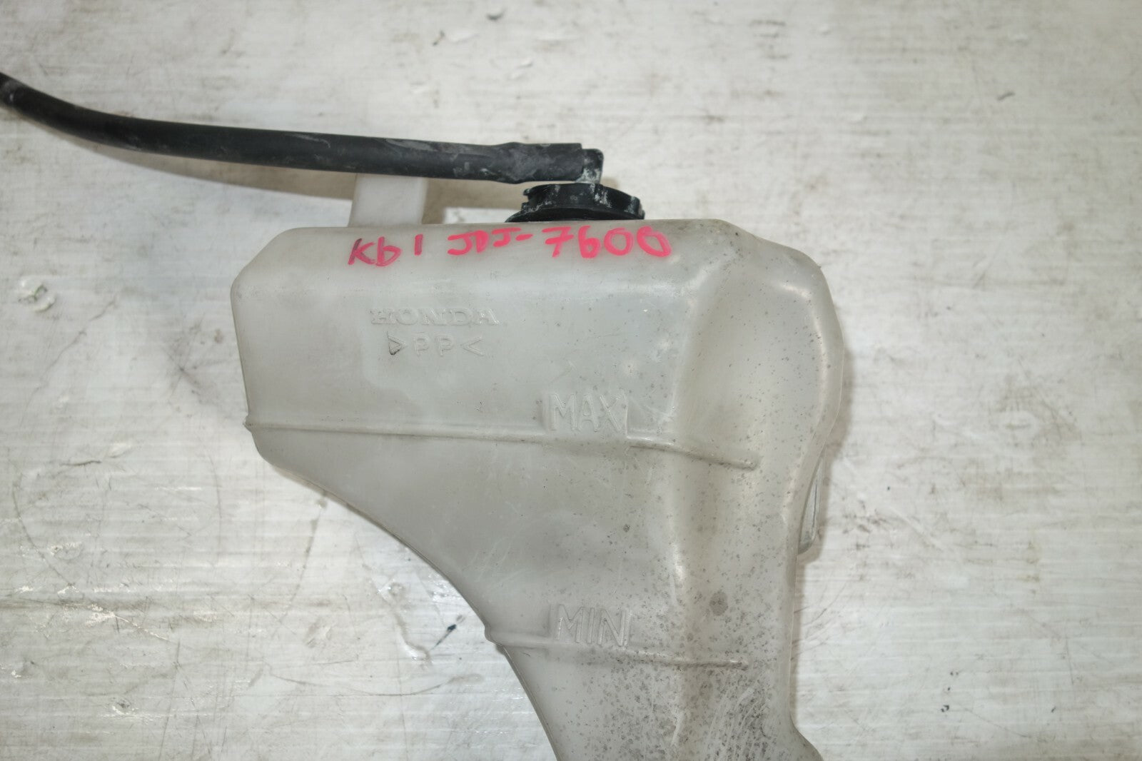 JDM Acura RL Radiator Coolant Reservoir Tank Overflow 2005-2012 Used OEM Genuine