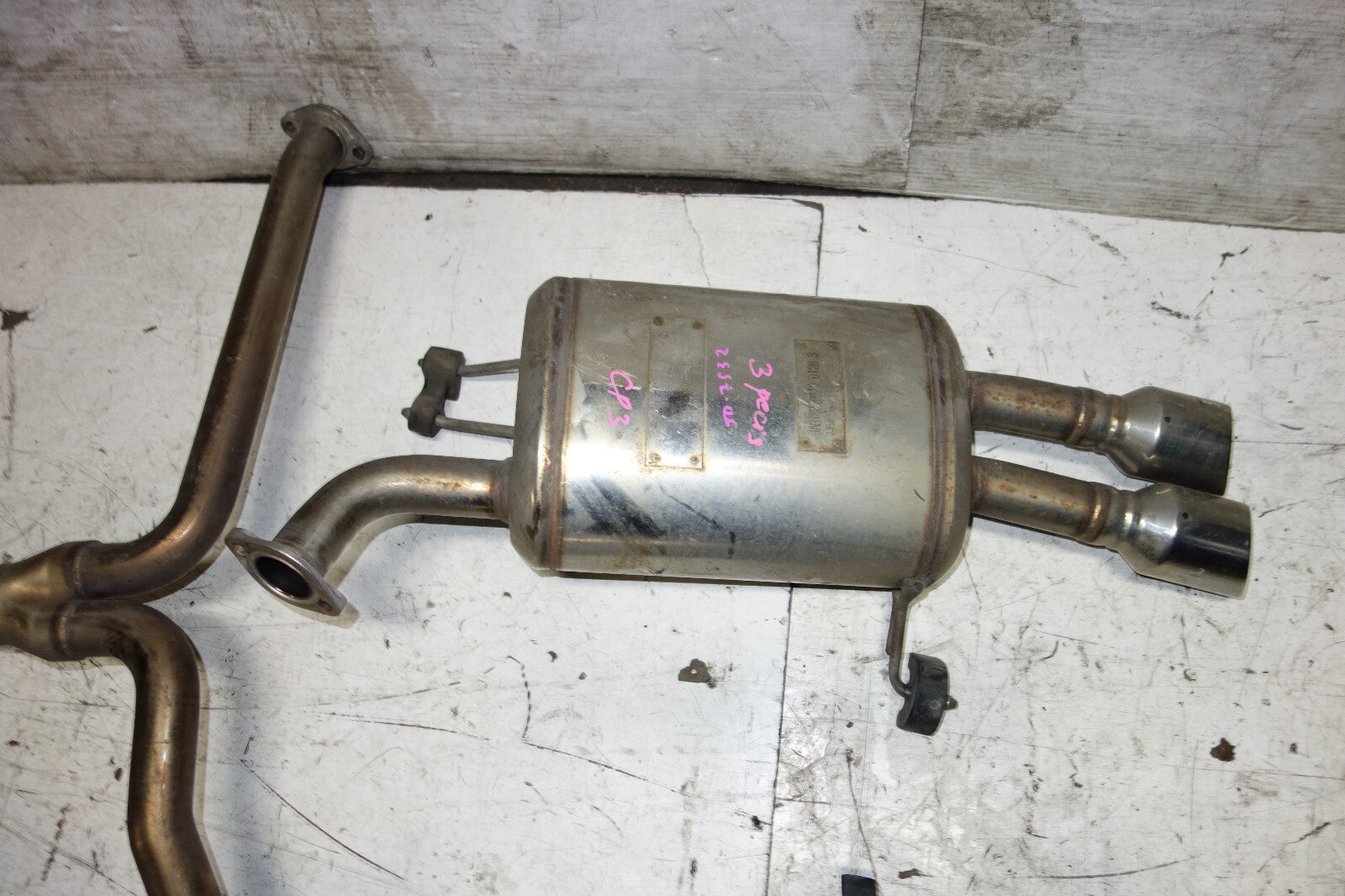 JDM Honda Accord V6 CP3 MUGEN POWER Sport Exhaust Muffler System 2008-2012  Rare