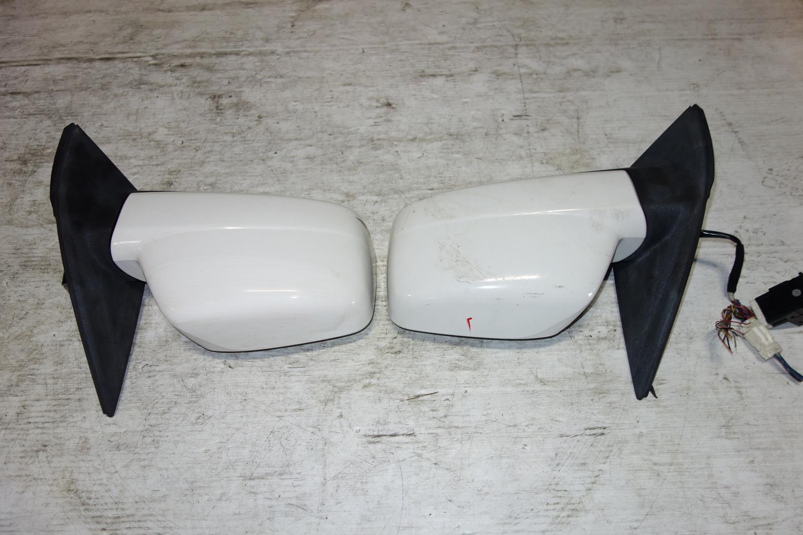 JDM Nissan X-Trail Power Folding Door Mirrors Pair Auto Flip PNT30 2002-2006