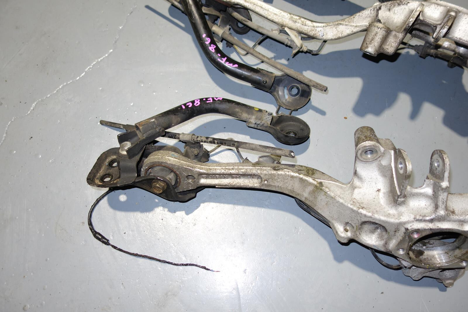 JDM Subaru Legacy Spec B Aluminum Rear Control Arms Trailing Arm 2005-2009 STi