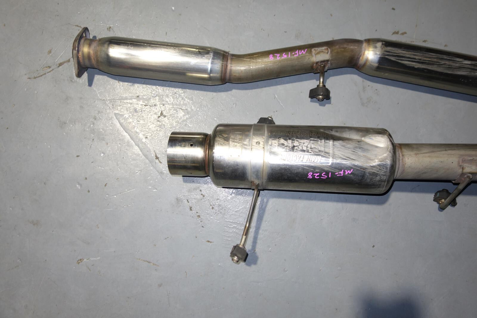 JDM Subaru Impreza WRX STi Fujitsubo FGK Exhaust Muffler Rare GDA GDB 2000-2007