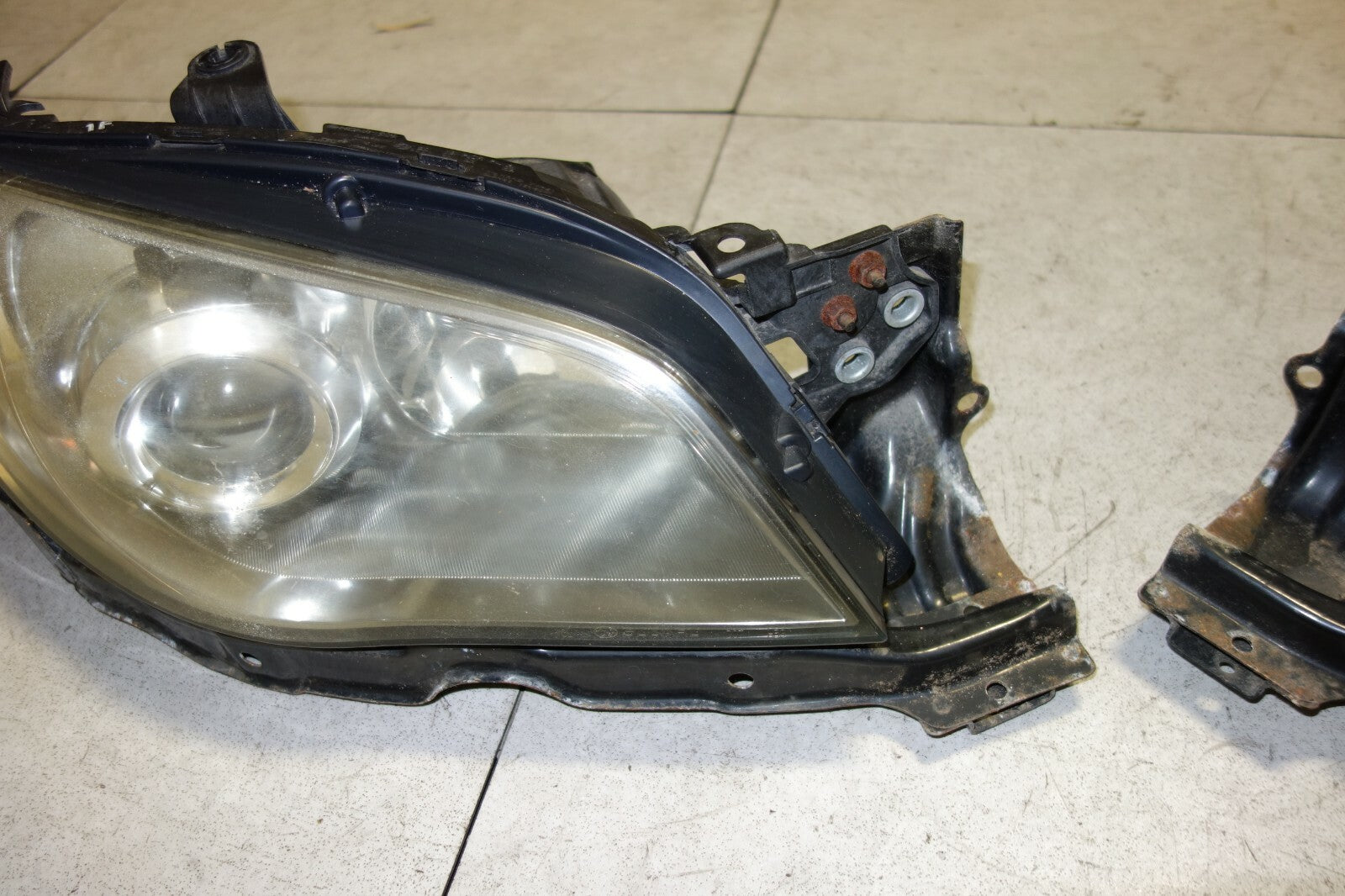 JDM Subaru Impreza WRX Headlights Lamps Lights Hawkeye V9 Clear Corner 2006-2007