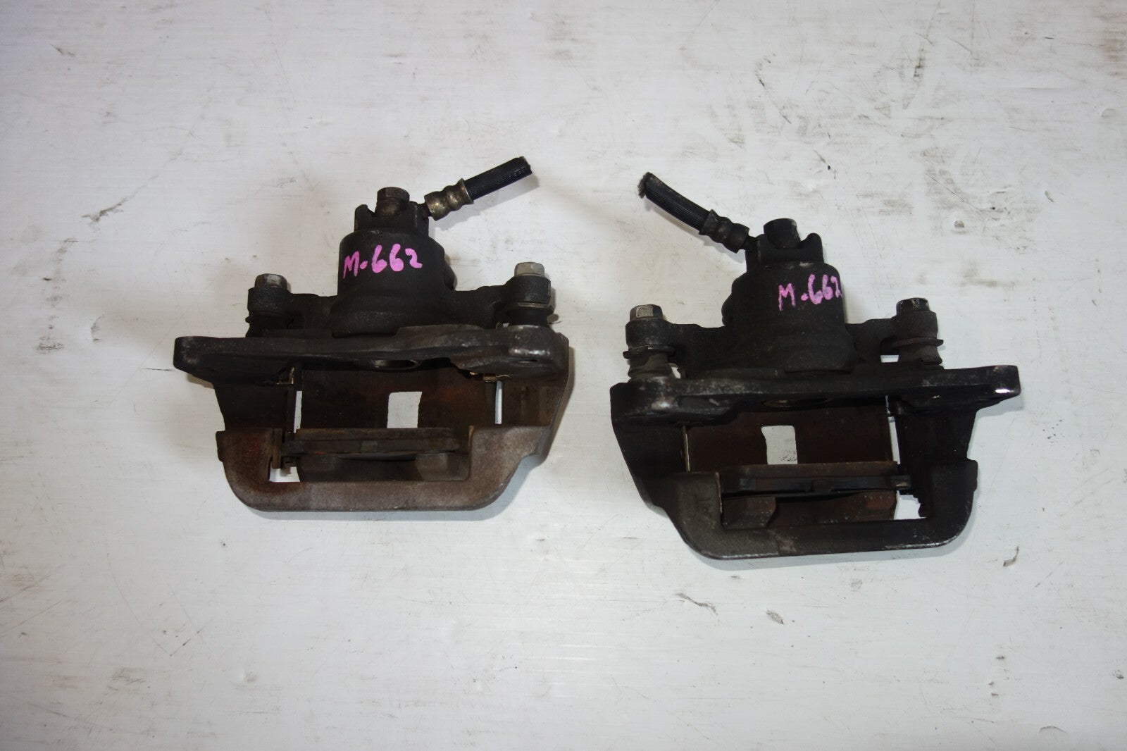 JDM 1999-2003 GENUINE SUBARU IMPREZA WRX OEM REAR BRAKE CALIPERS LEFT & RIGHT