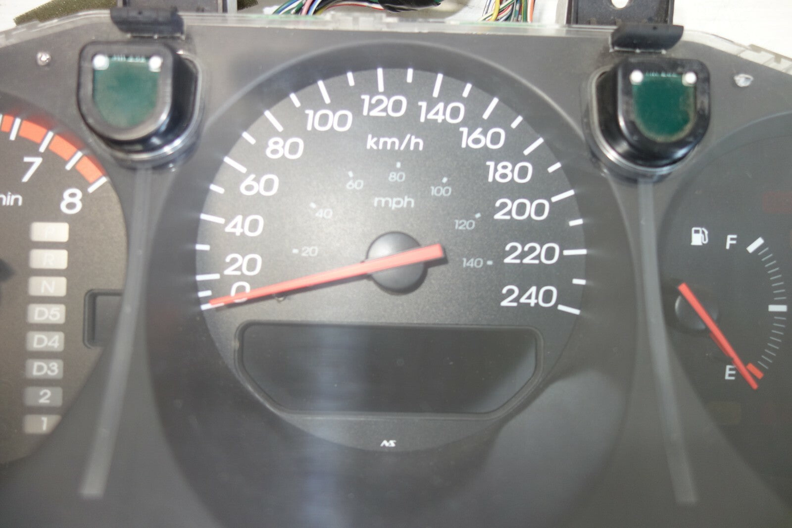 JDM 2002-2003 ACURA 3.2 TL UA5 OEM AUTOMATIC GAUGE CLUSTER 240KM/H SPEEDOMETER