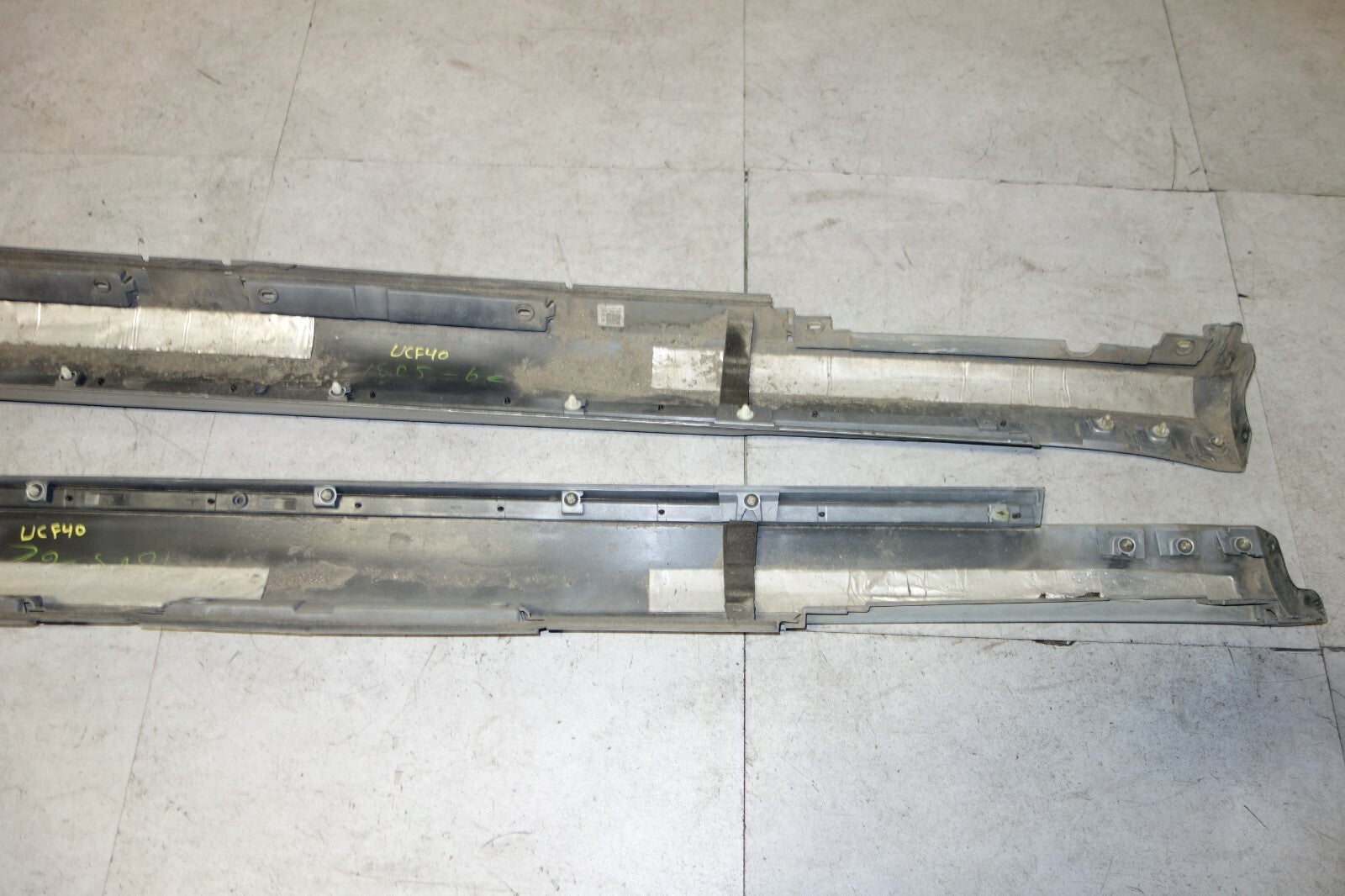 JDM LEXUS LS460 LS600H ROCKER PANEL PASSENGER SIDE SKIRT MOLDING Pair 2007-2012