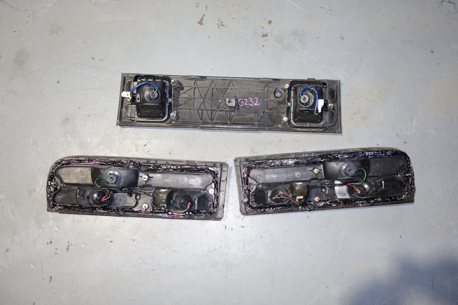 JDM Nissan 300ZX Fairlady Z OEM Tail Lights Trunk Lights Lamps Z32 1990-1996