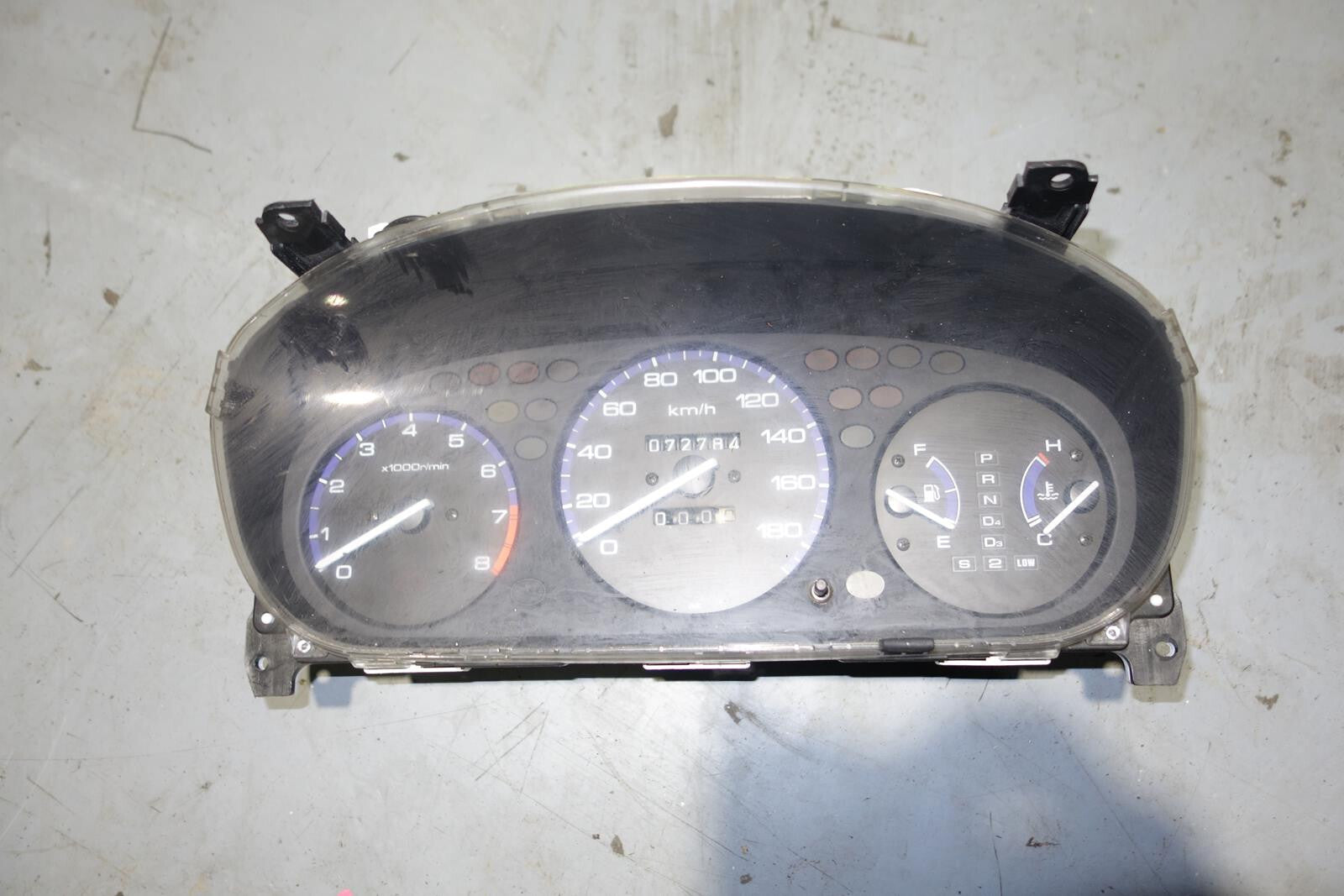 JDM 96-2000 HONDA CIVIC DOMANI ACURA 1.6 EL GAUGE CLUSTER AUTOMATIC SPEEDOMETER