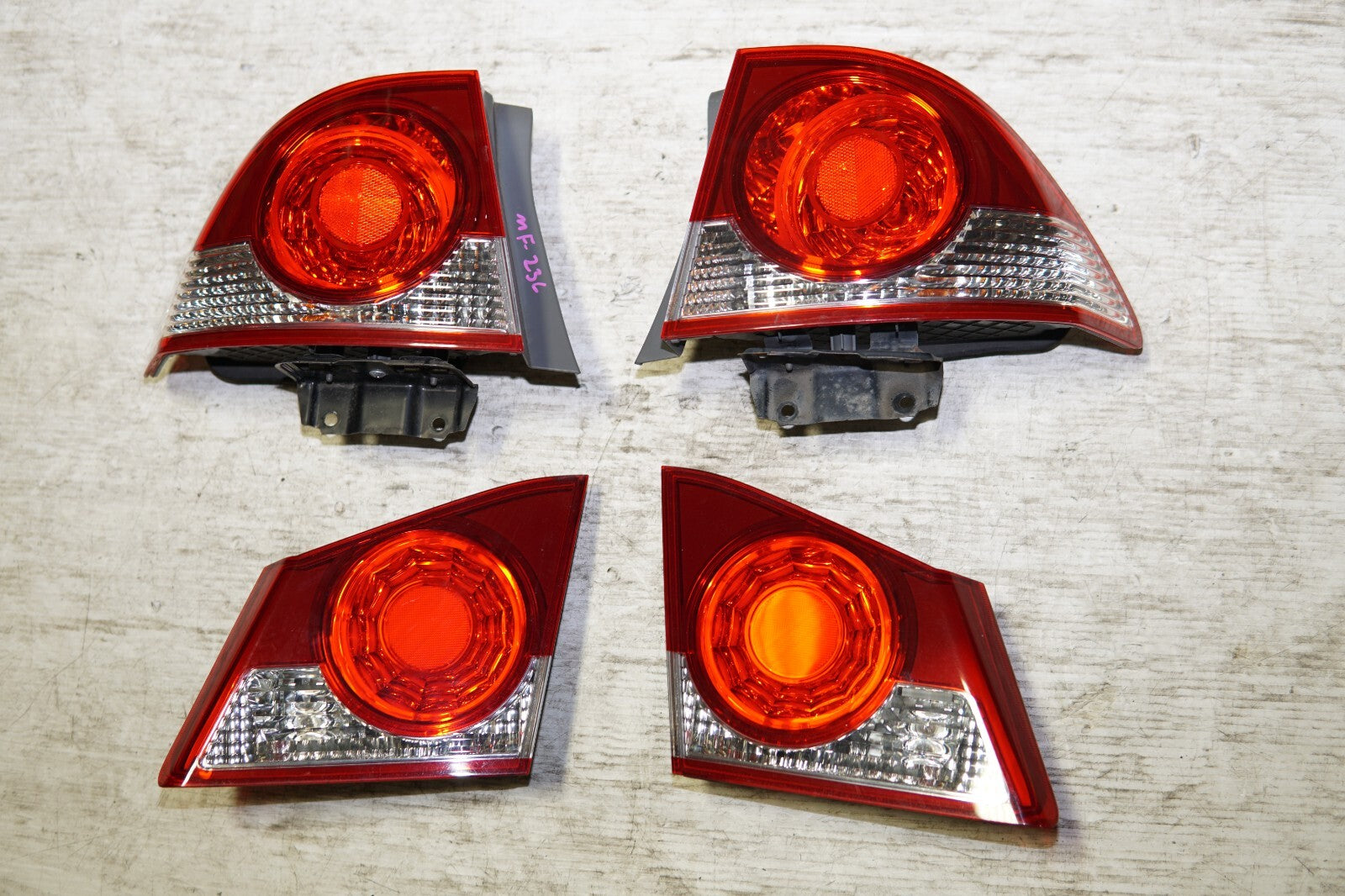 JDM 2006-2011 HONDA CIVIC TYPE R ACURA CSX OEM TAIL LIGHTS TAIL LAMPS FD1 FD2