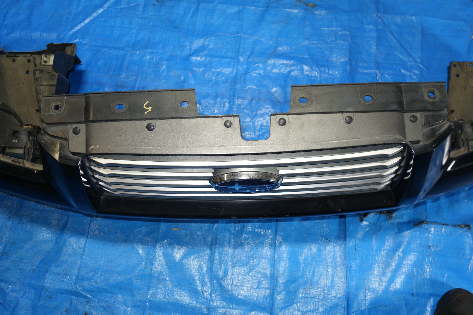 JDM Subaru Forester Front Bumper Fog Lights Grille 2006-2008 SG5