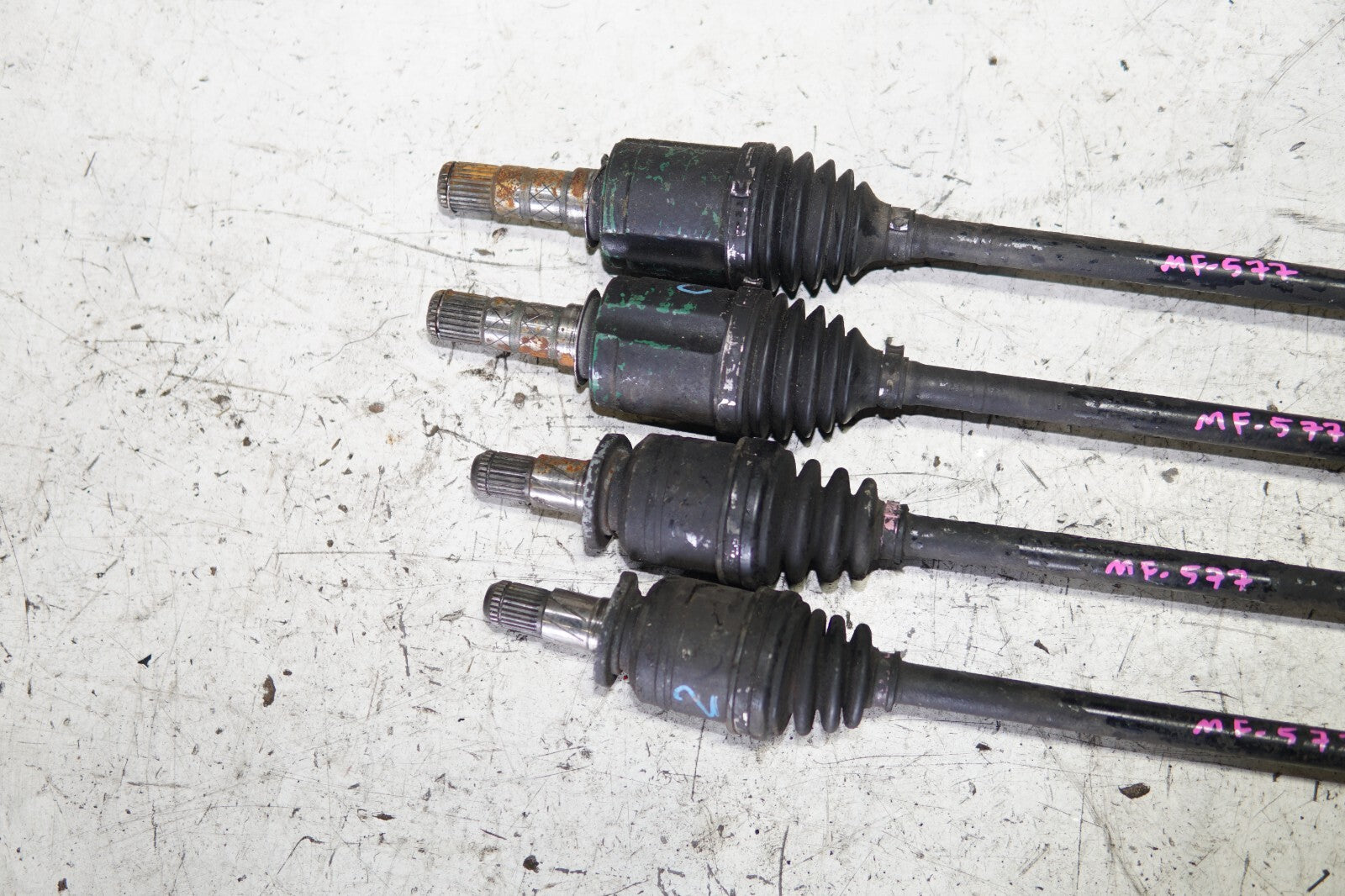 JDM 2005-2009 Subaru Legacy Front & Rear CV Axles Drive Shafts Axle 2005-2009