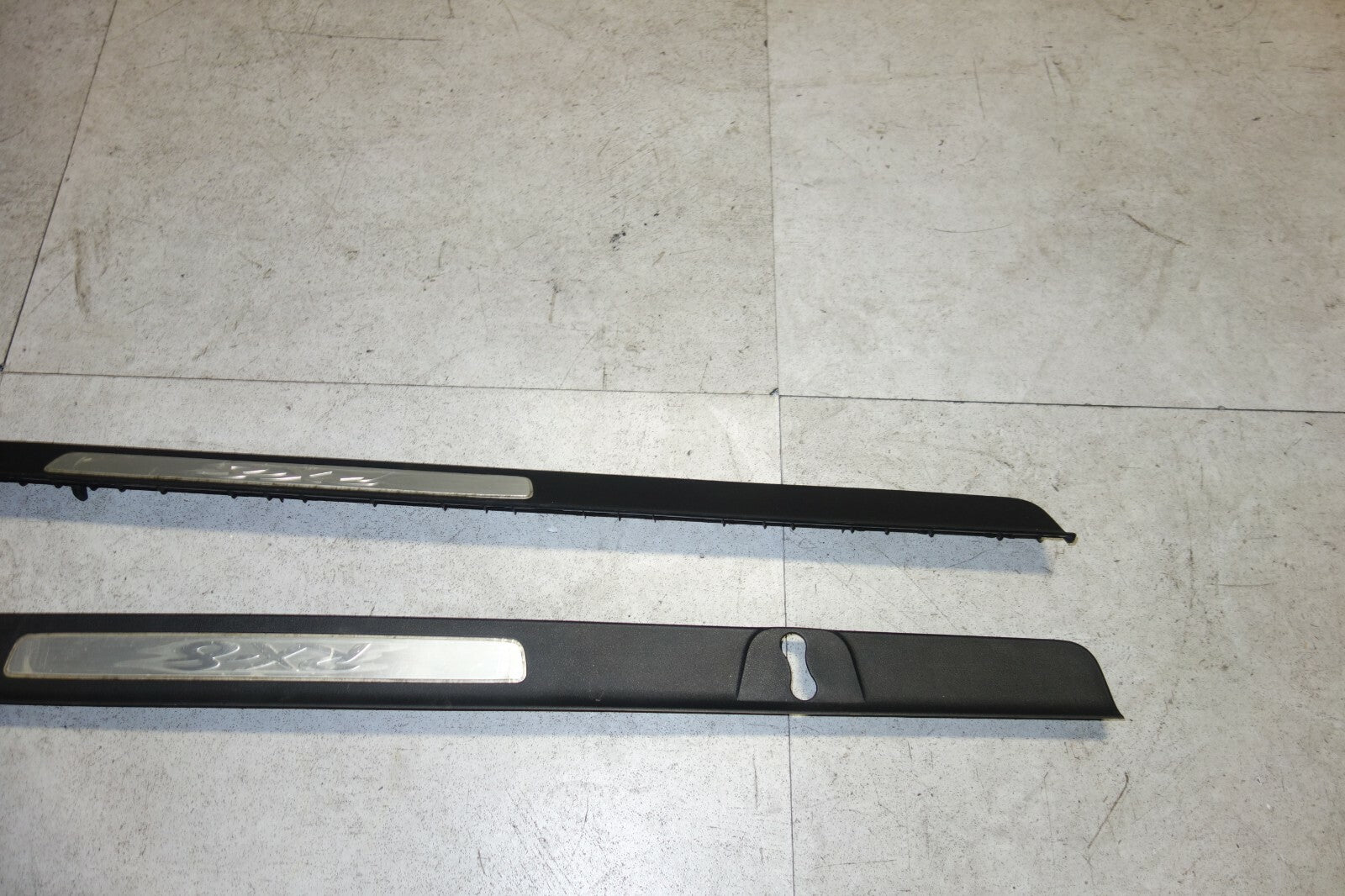JDM Mazda RX8 Door Sills  Scuff Plates Used OEM 2004 2005 2006 2007 2008