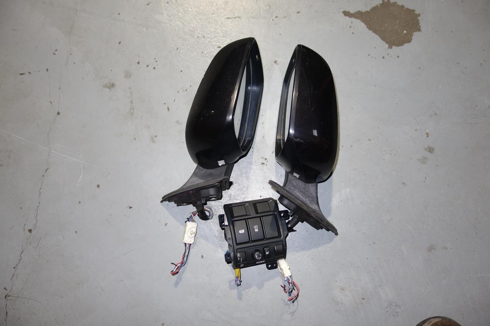 JDM 2010-2014 SUBARU LEGACY OEM POWER FOLDING MIRRORS AUTO FLIP BR BM