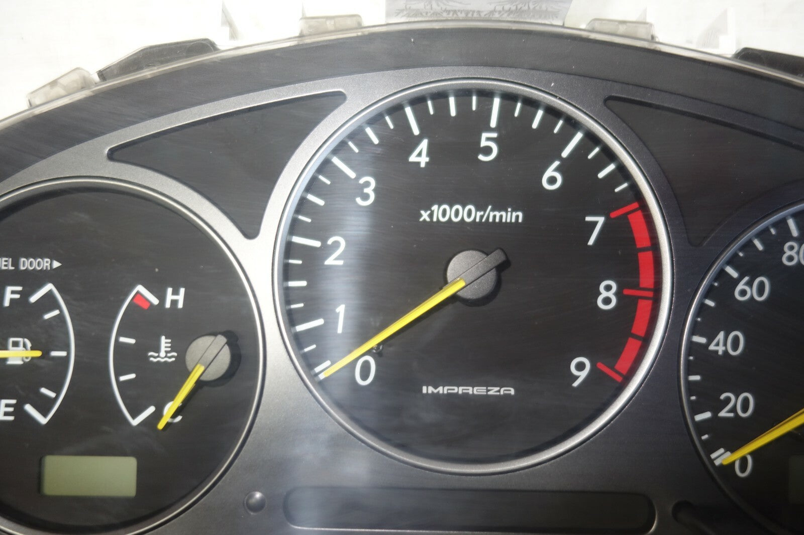 JDM 02-03 SUBARU IMPREZA WRX VERSION 7 MANUAL GAUGE CLUSTER  SPEEDOMETER M-349