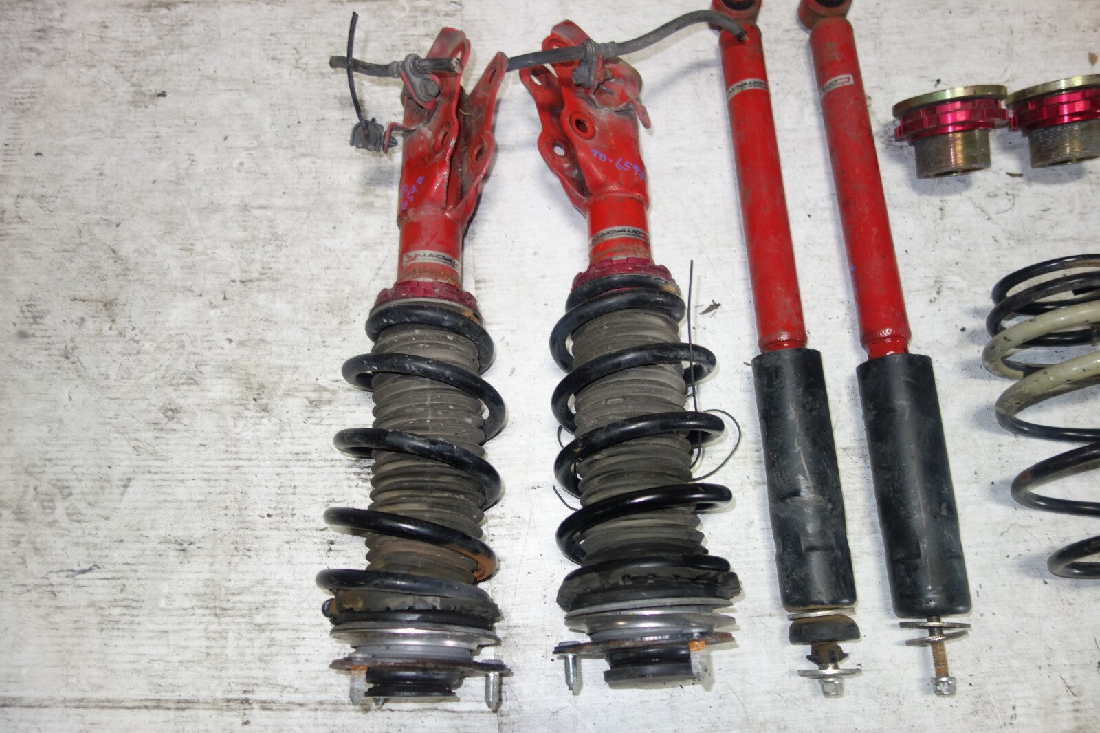 JDM Acura CSX / Civic Tanabe Comfort-r Coilovers Lower Kit FD1 FD2 2006-2011